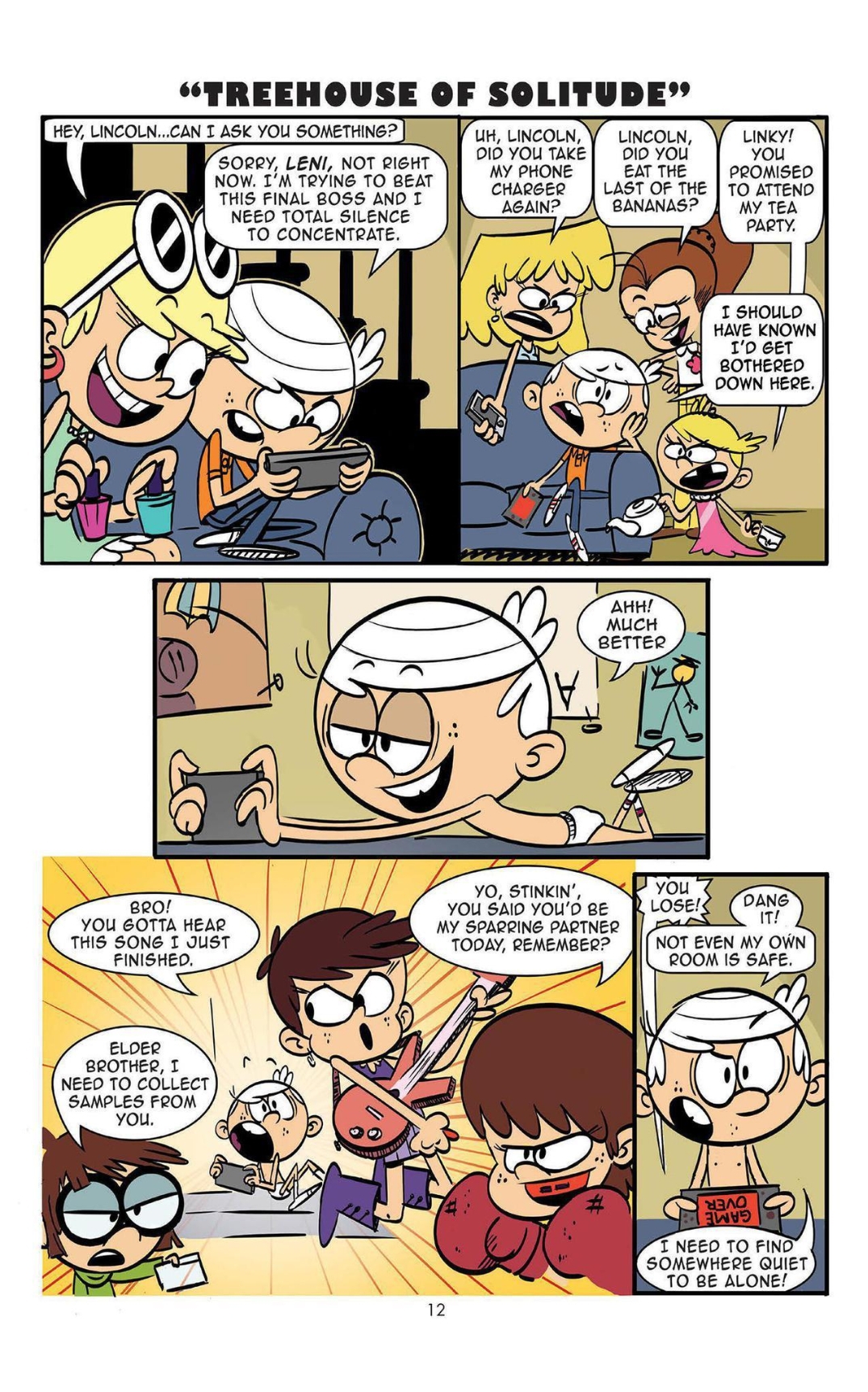 Read online The Loud House comic -  Issue #4 - 13