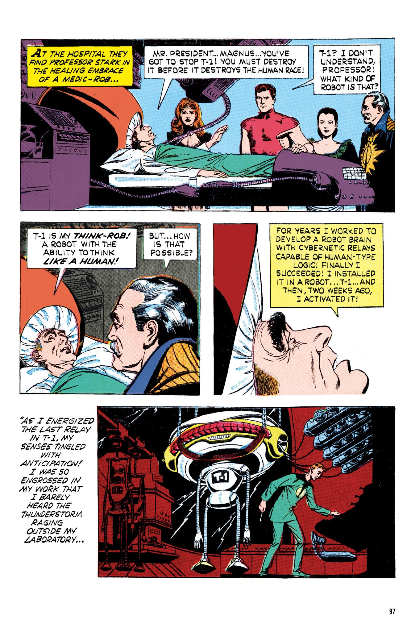 Read online Magnus, Robot Fighter Archives comic -  Issue # TPB 1 (Part 1) - 99