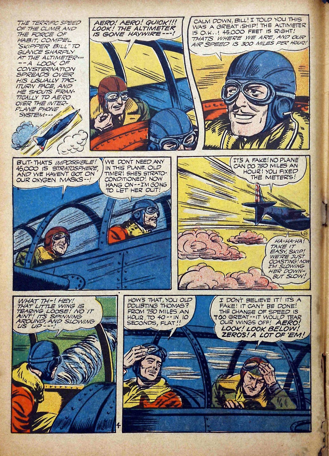 Captain Aero Comics issue 12 - Page 7