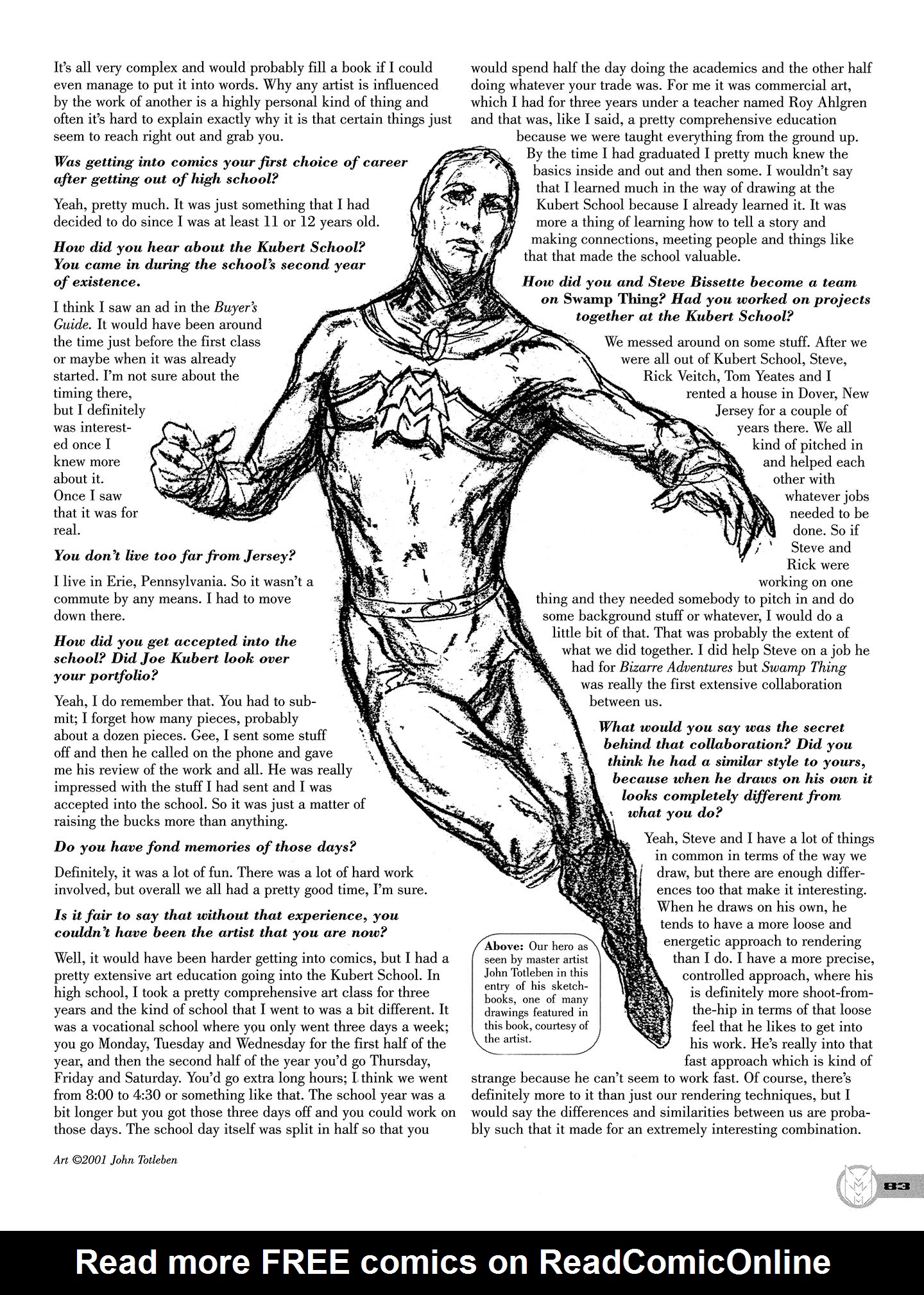 Read online Kimota!: The Miracleman Companion comic -  Issue # Full - 84