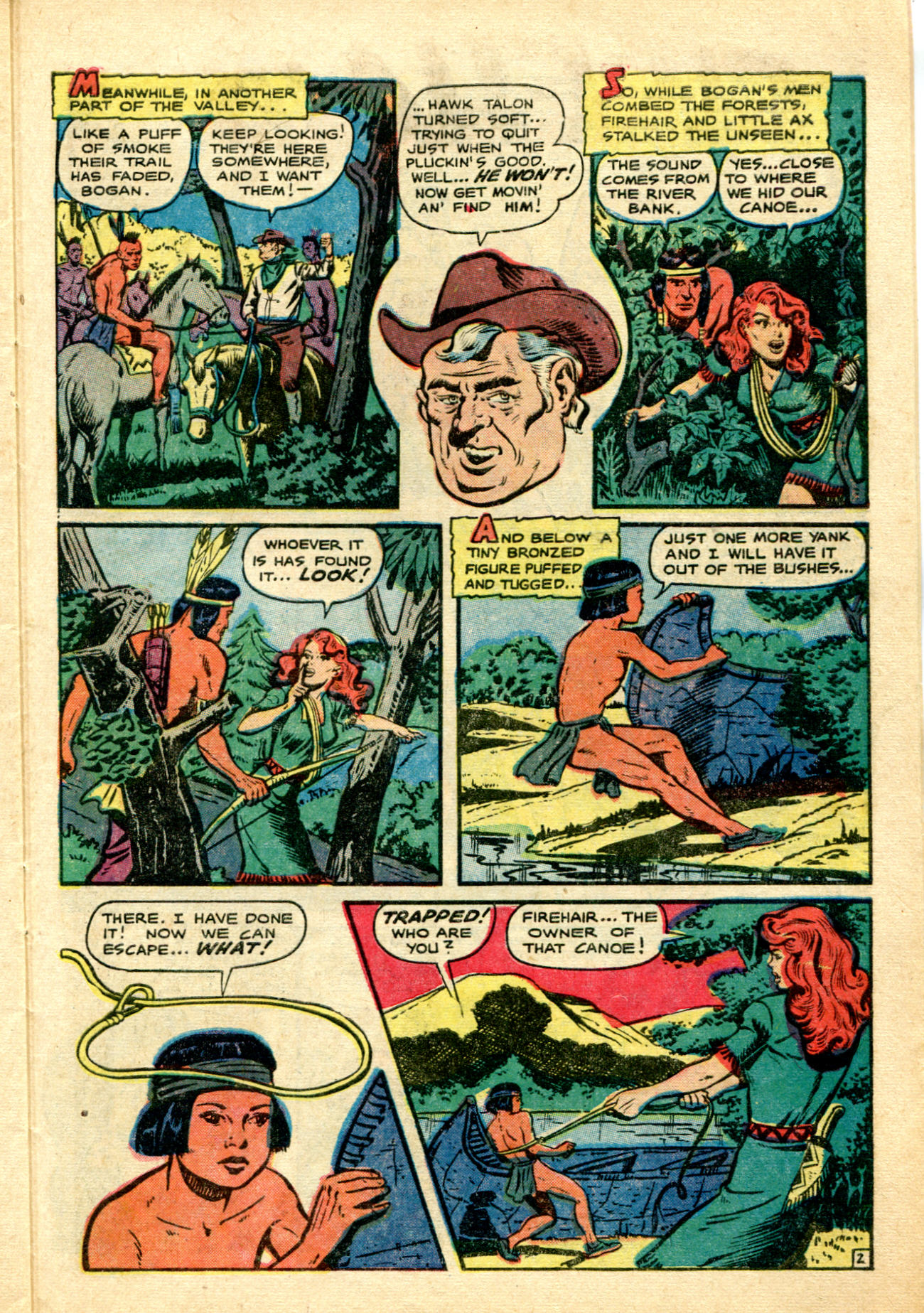 Read online Firehair (1951) comic -  Issue #10 - 27