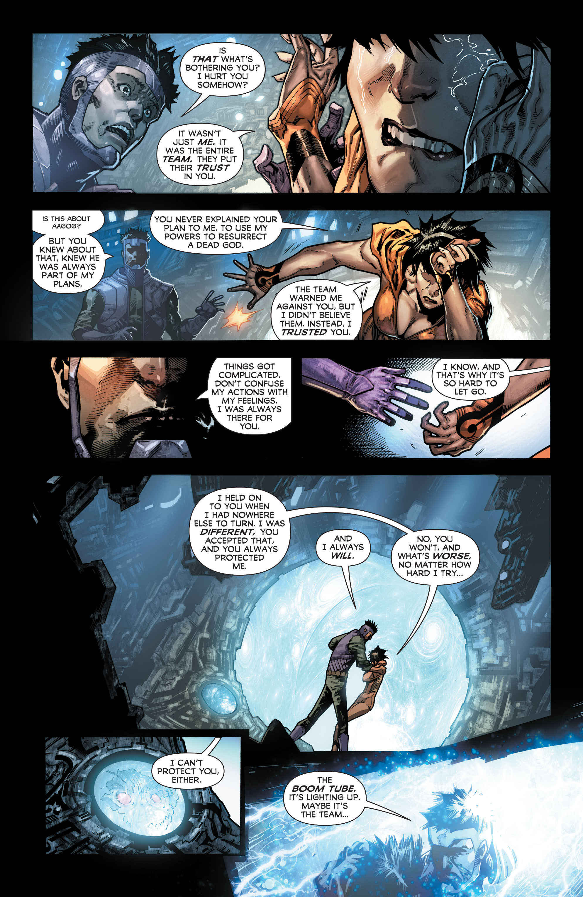 Read online Infinity Man and the Forever People: Futures End comic -  Issue # Full - 6