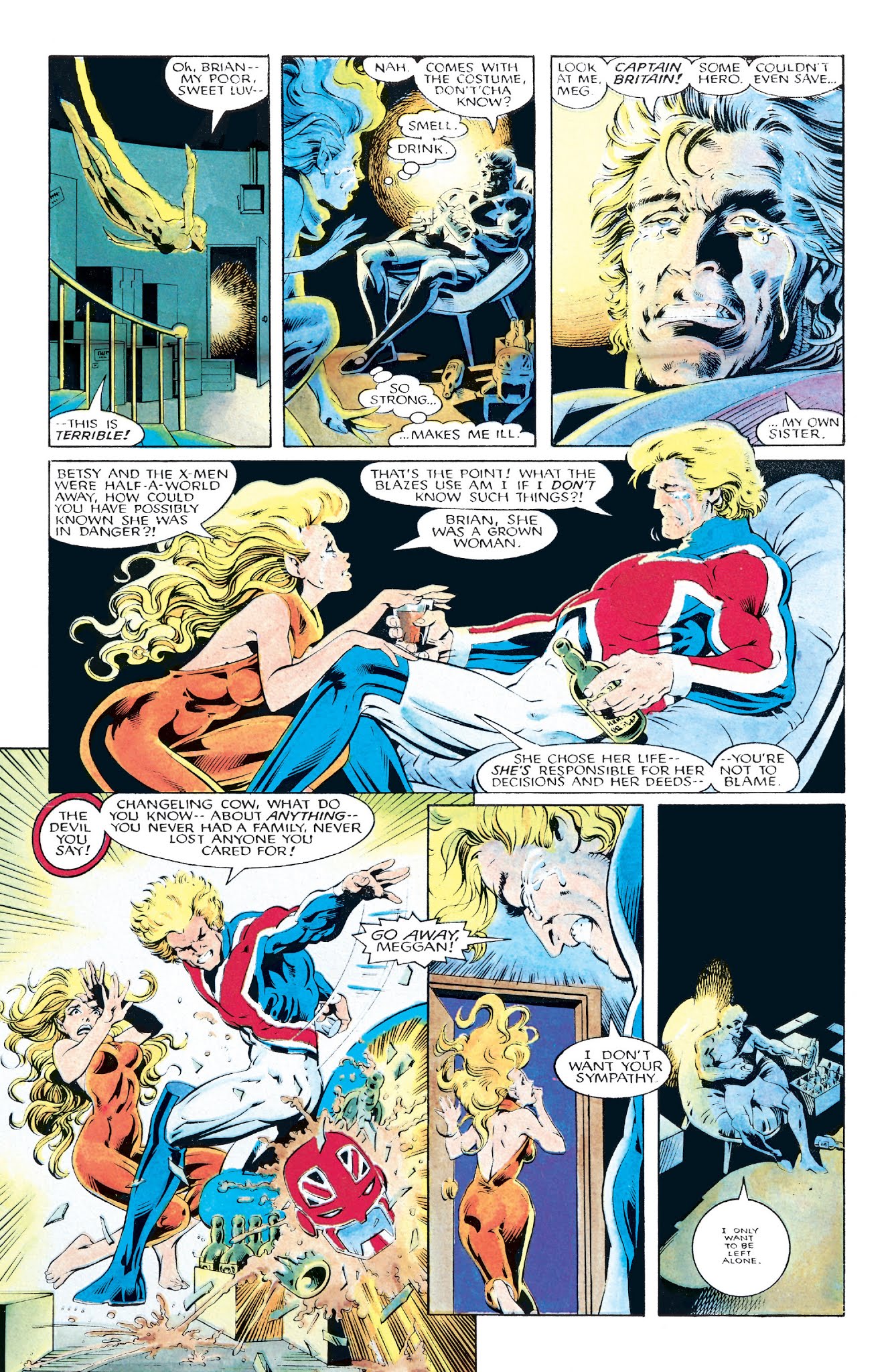 Read online Excalibur (1988) comic -  Issue # TPB 1 (Part 1) - 16