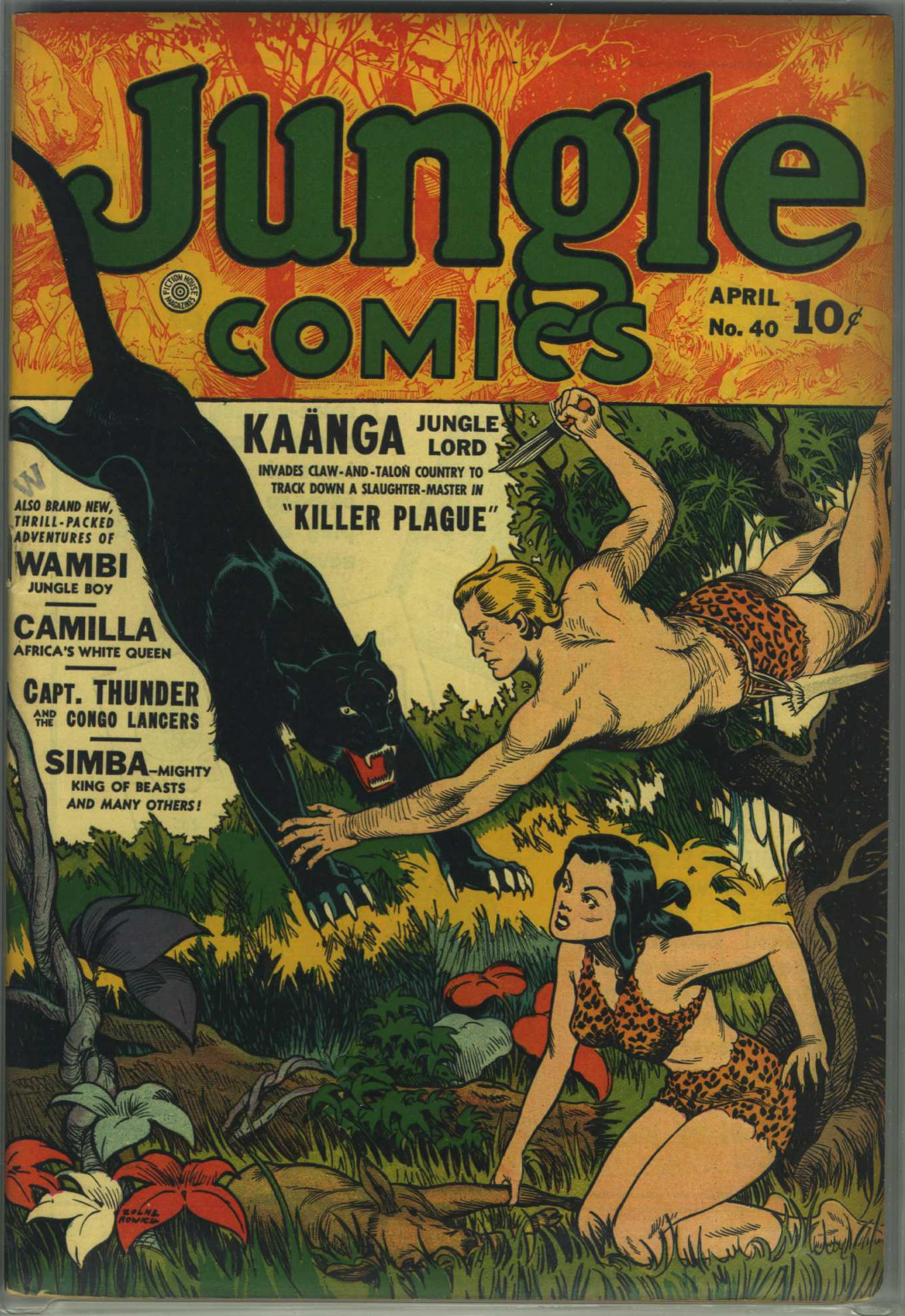 Read online Jungle Comics comic -  Issue #40 - 1