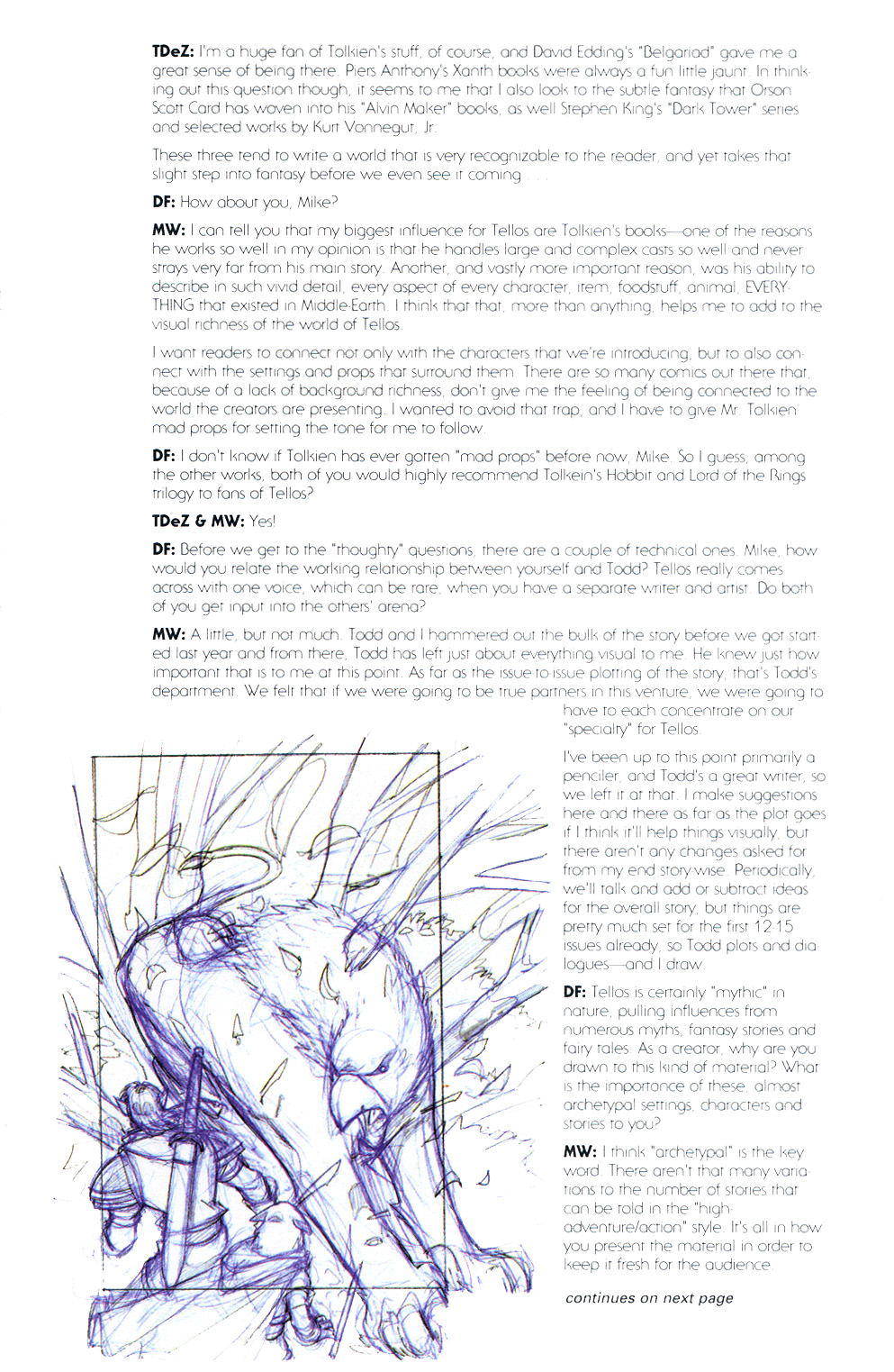 Read online Tellos (1999) comic -  Issue # _Prologue - 17