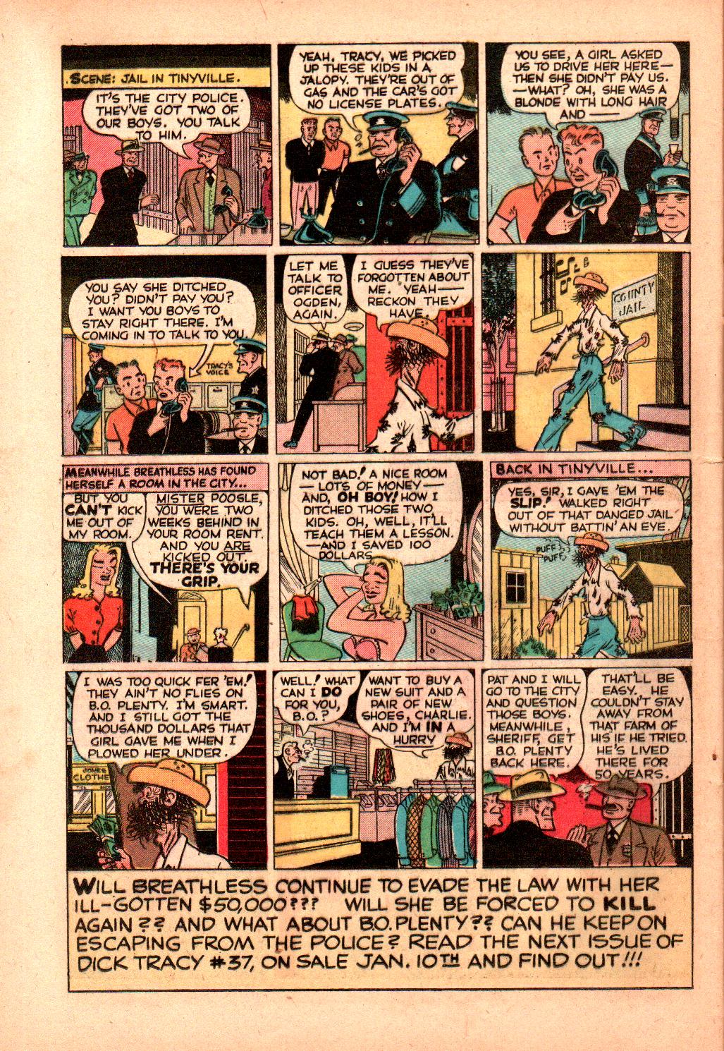 Read online Dick Tracy comic -  Issue #36 - 26