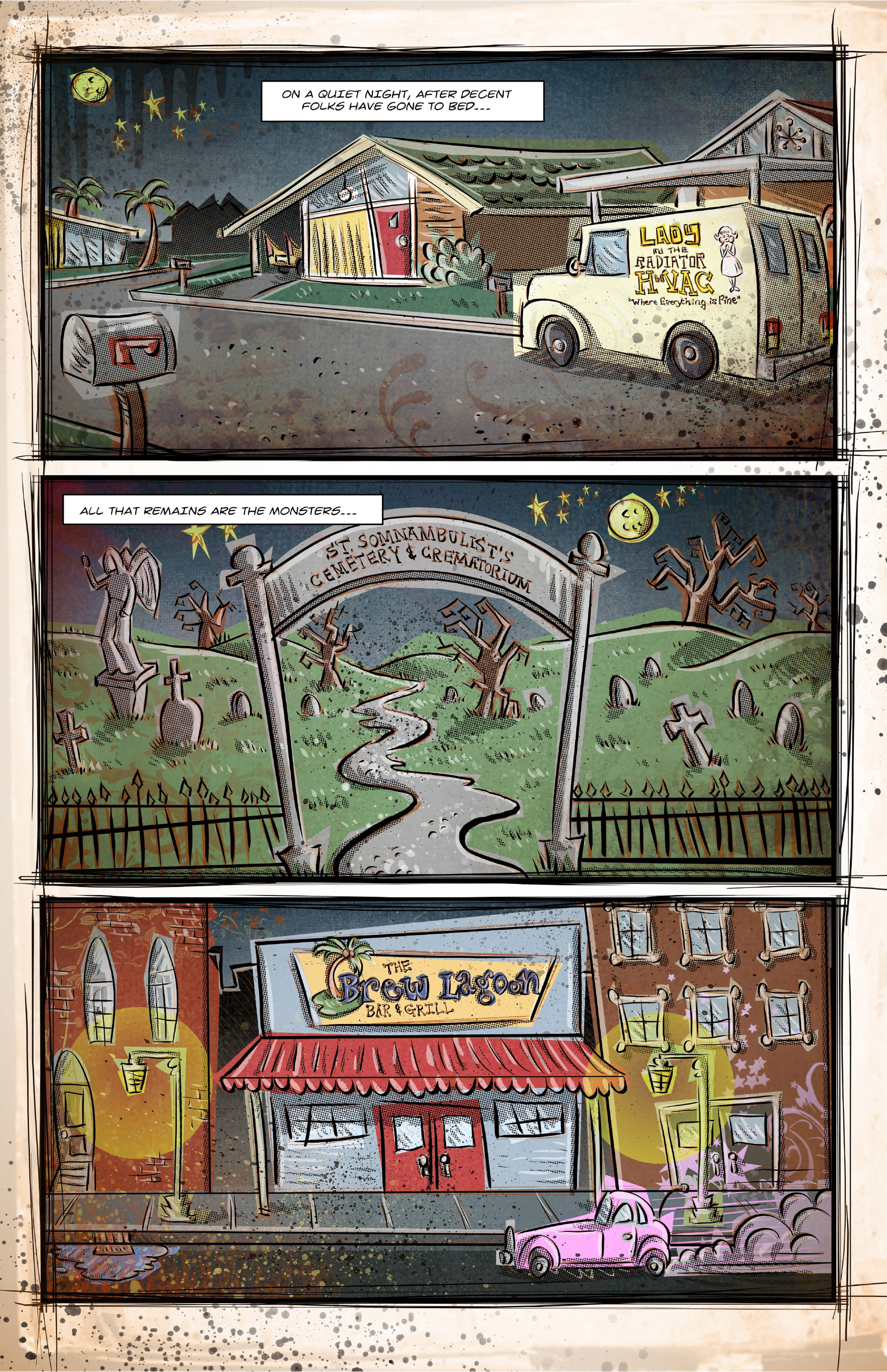 Read online Frankenbabe comic -  Issue #1 - 2