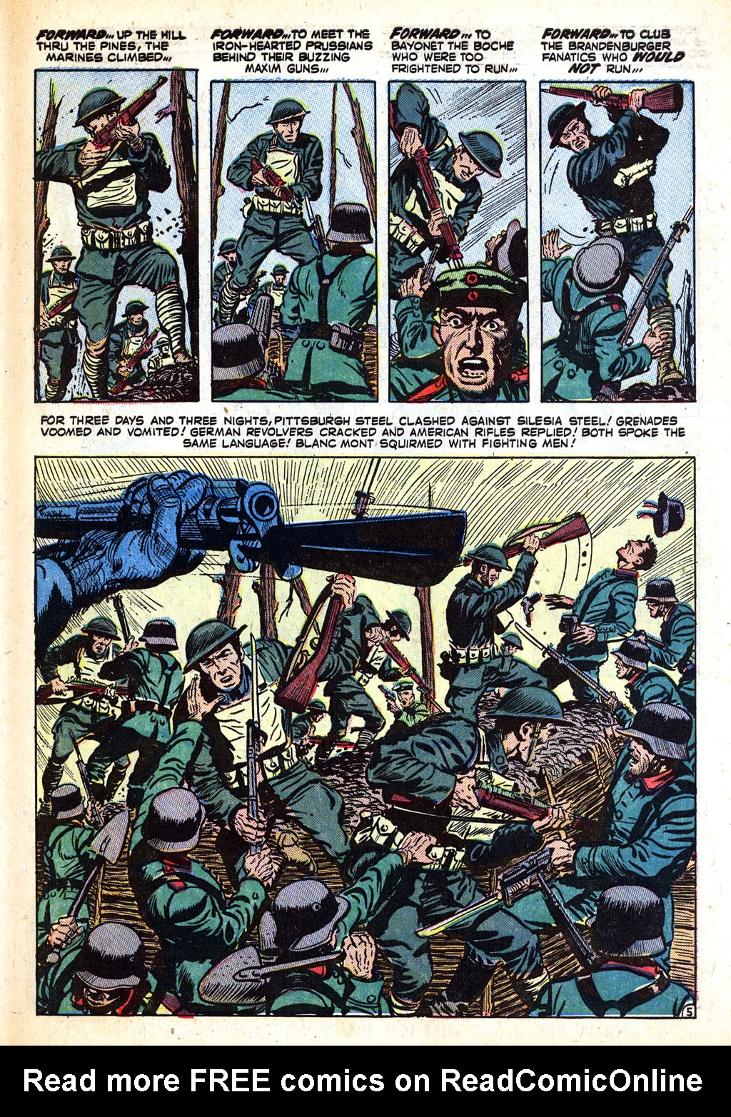 Read online Marines in Battle comic -  Issue #2 - 31