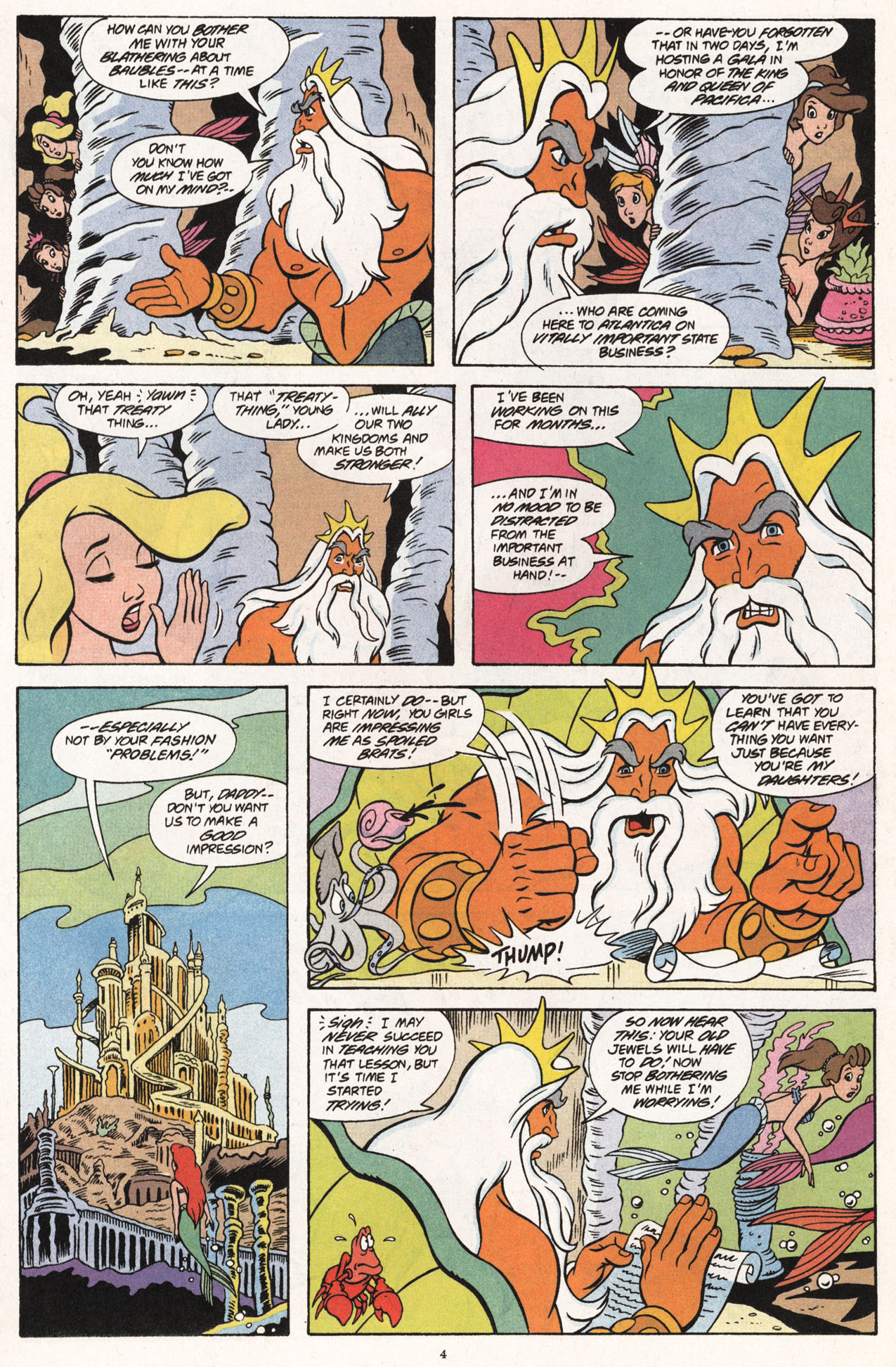 Read online Disney's The Little Mermaid comic -  Issue #2 - 6