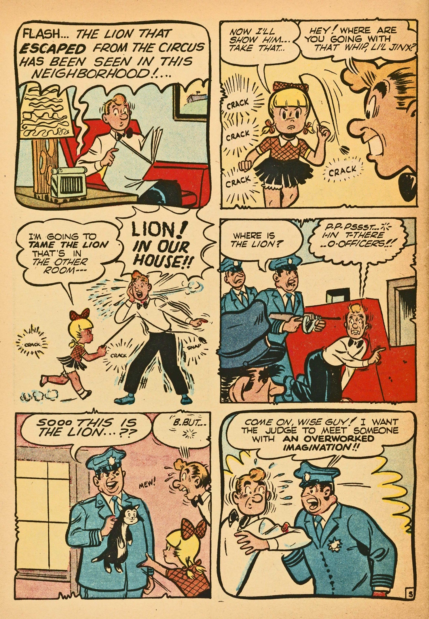 Read online Pep Comics comic -  Issue #104 - 32