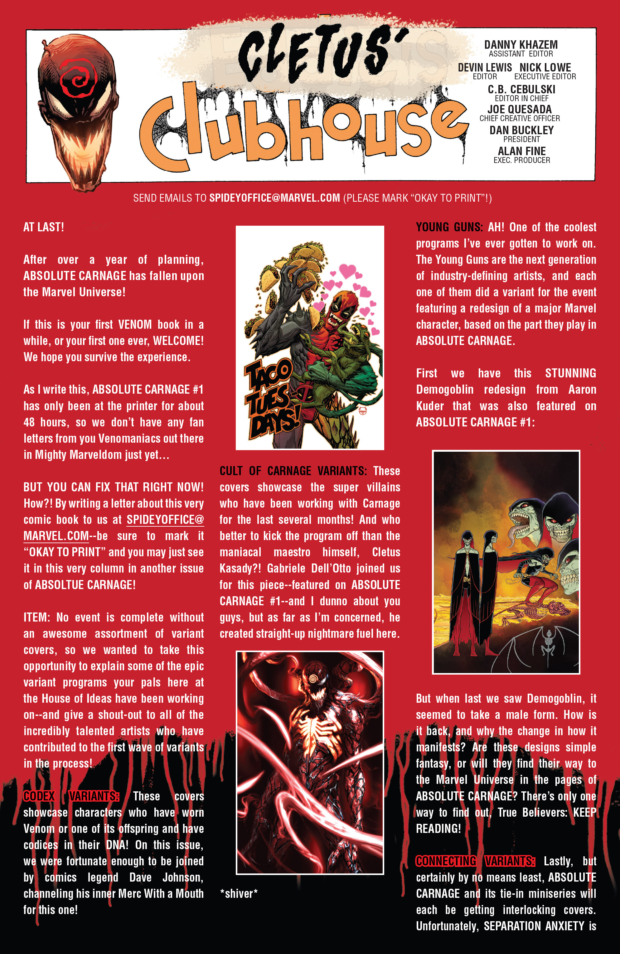 Read online Absolute Carnage: Separation Anxiety comic -  Issue # Full - 32