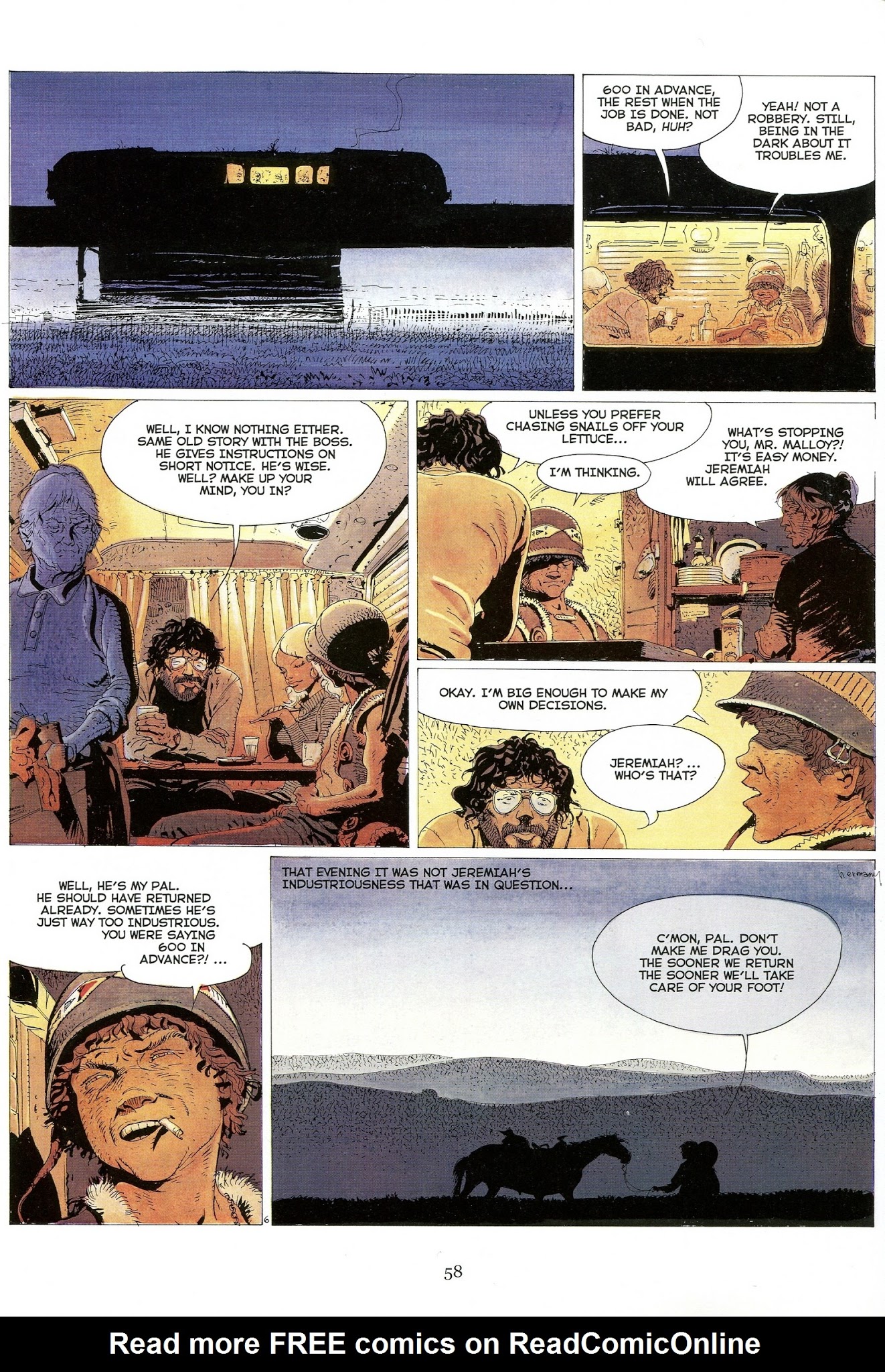 Read online Jeremiah by Hermann comic -  Issue # TPB 2 - 59