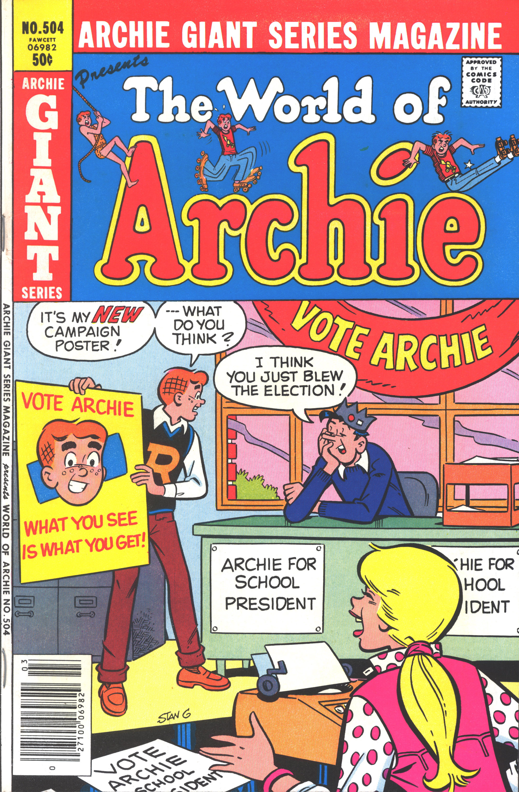 Read online Archie Giant Series Magazine comic -  Issue #504 - 1