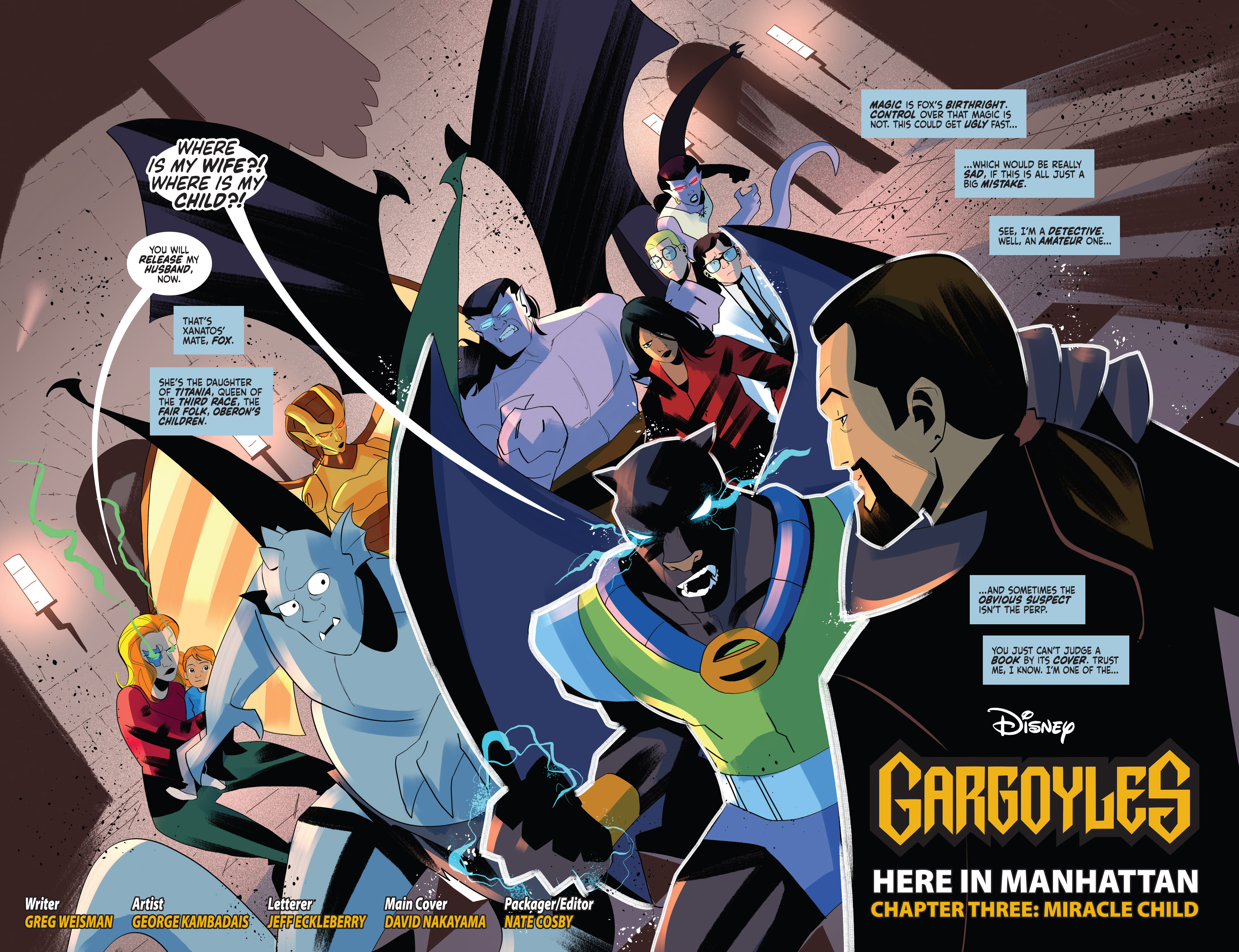 Read online Gargoyles (2022) comic -  Issue #3 - 9