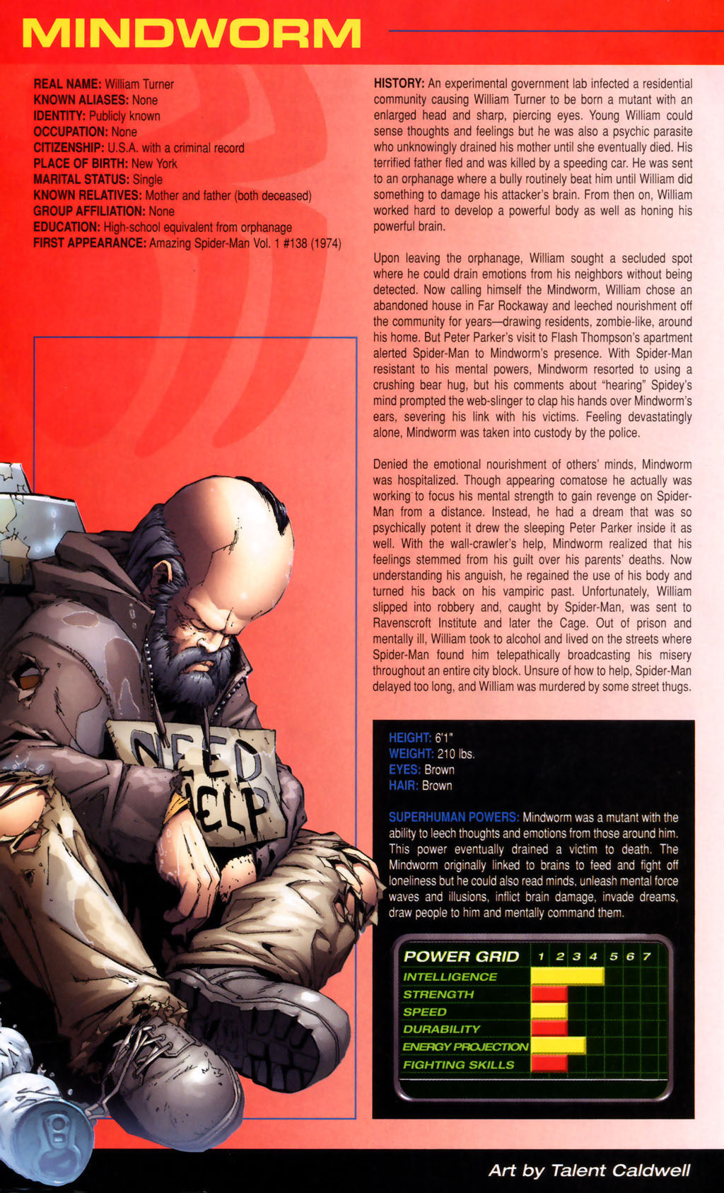 Read online Official Handbook of the Marvel Universe: Spider-Man 2005 comic -  Issue # Full - 28