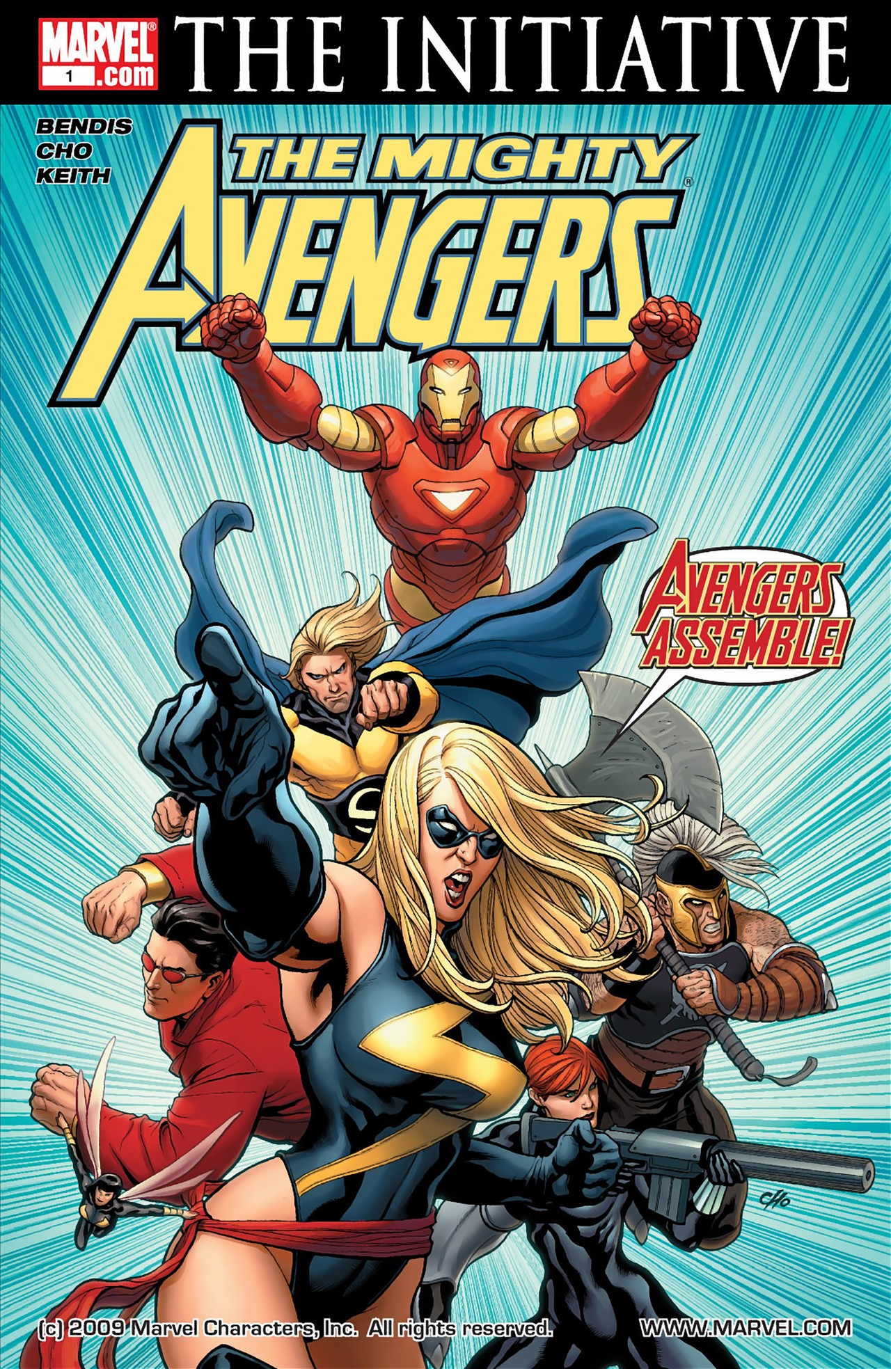 Read online The Mighty Avengers comic -  Issue #1 - 1