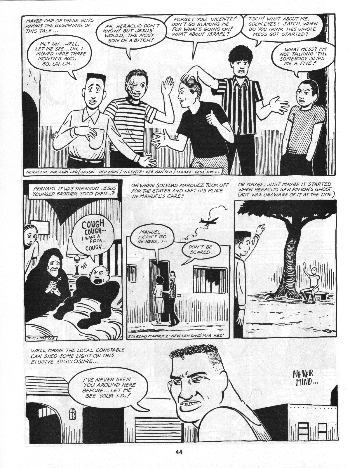 Read online Love and Rockets (1982) comic -  Issue #4 - 46