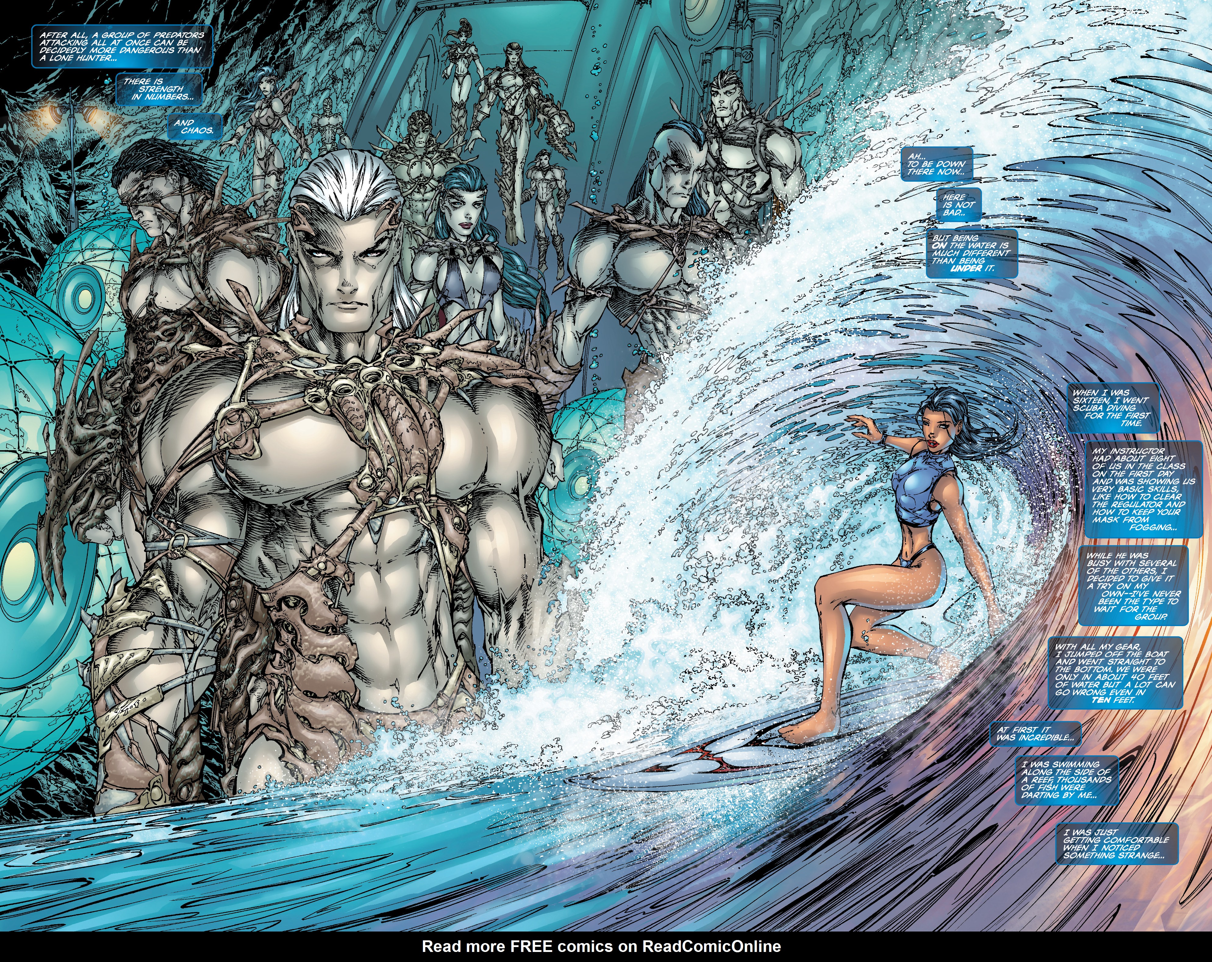 Read online Michael Turner's Fathom Primer comic -  Issue # Full - 8