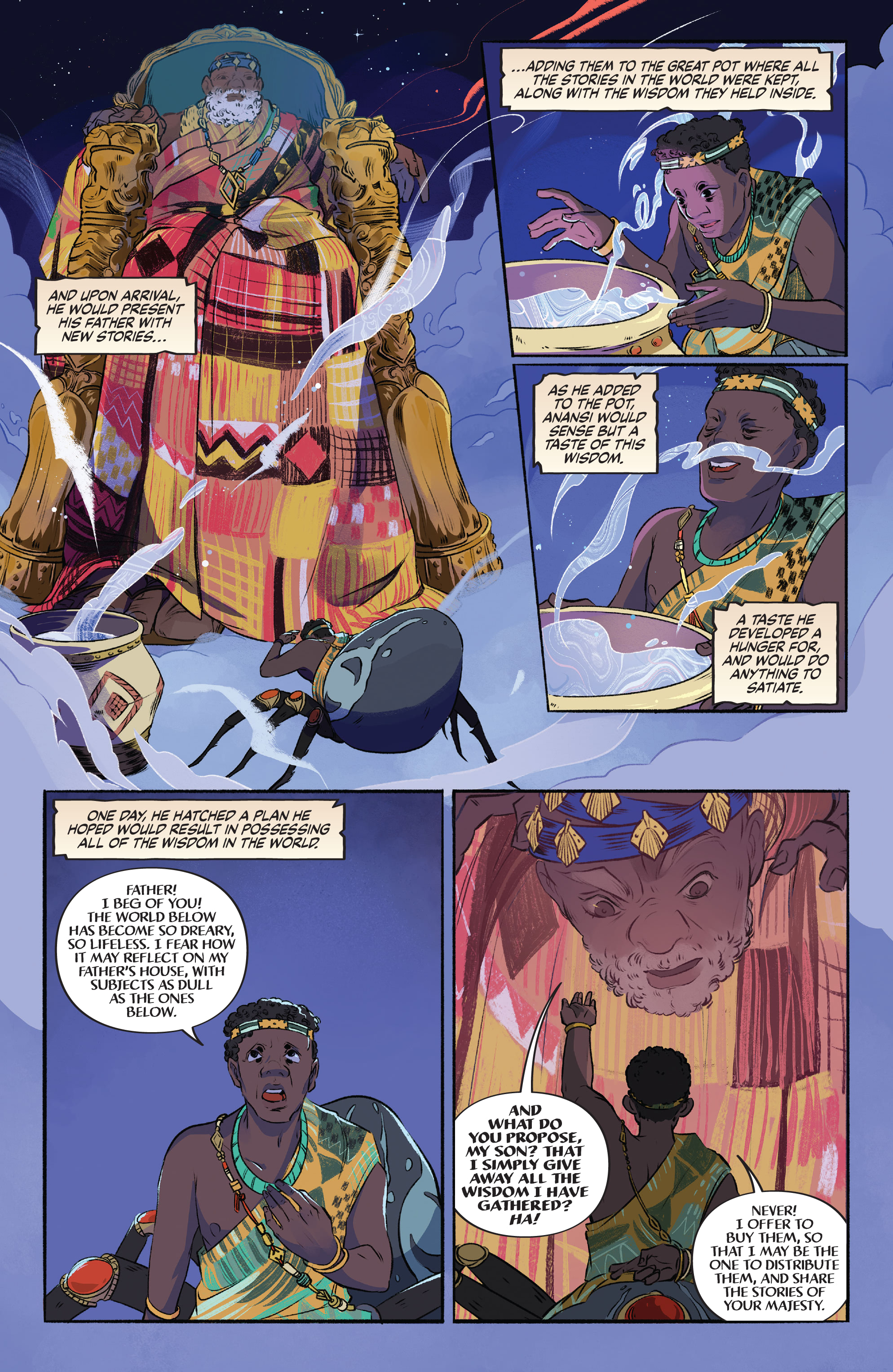 Read online Jim Henson's The Storyteller: Tricksters comic -  Issue #1 - 6
