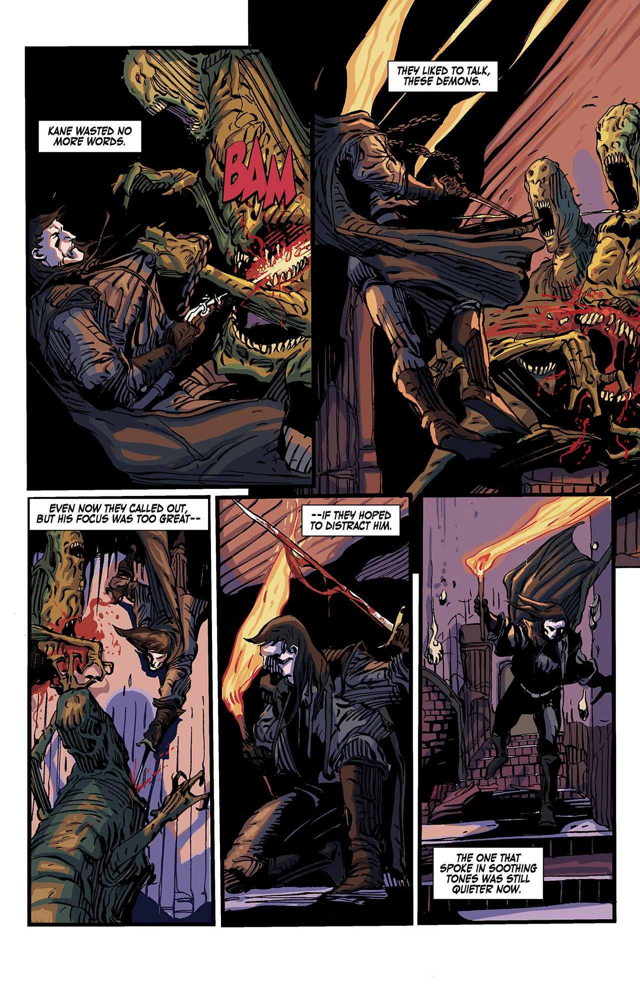 Read online Solomon Kane: Death's Black Riders comic -  Issue #4 - 18