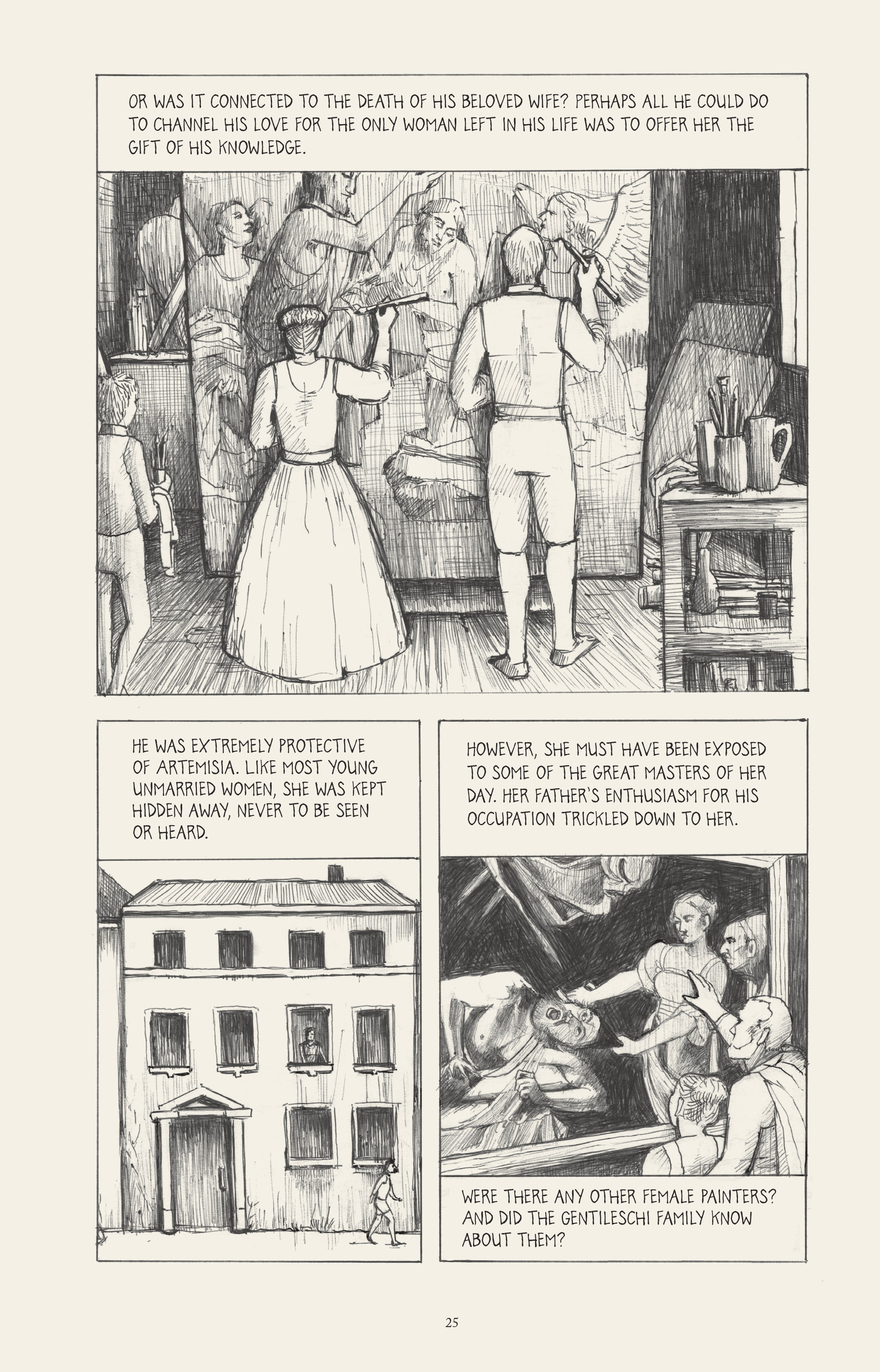 Read online I Know What I Am: The Life and Times of Artemisia Gentileschi comic -  Issue # TPB (Part 1) - 34