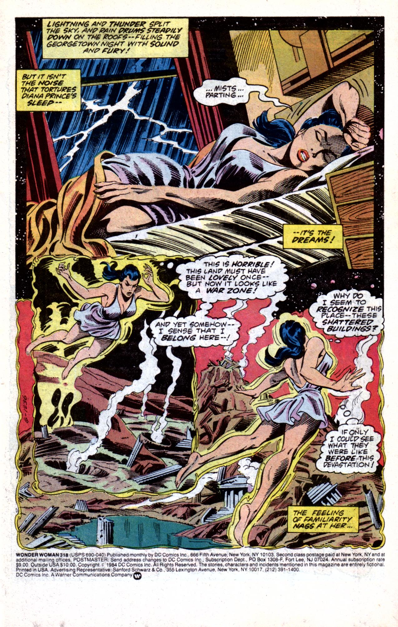 Read online Wonder Woman (1942) comic -  Issue #318 - 2