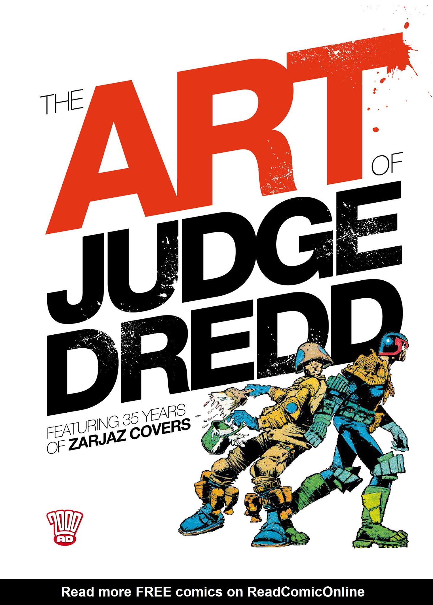 Read online The Art of Judge Dredd: Featuring 35 Years of Zarjaz Covers comic -  Issue # TPB (Part 1) - 3