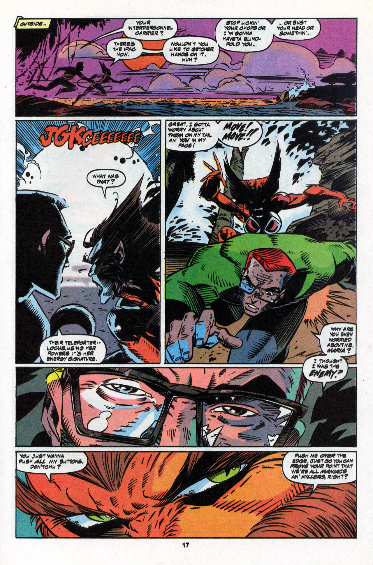 Read online X-Force (1991) comic -  Issue #28 - 18