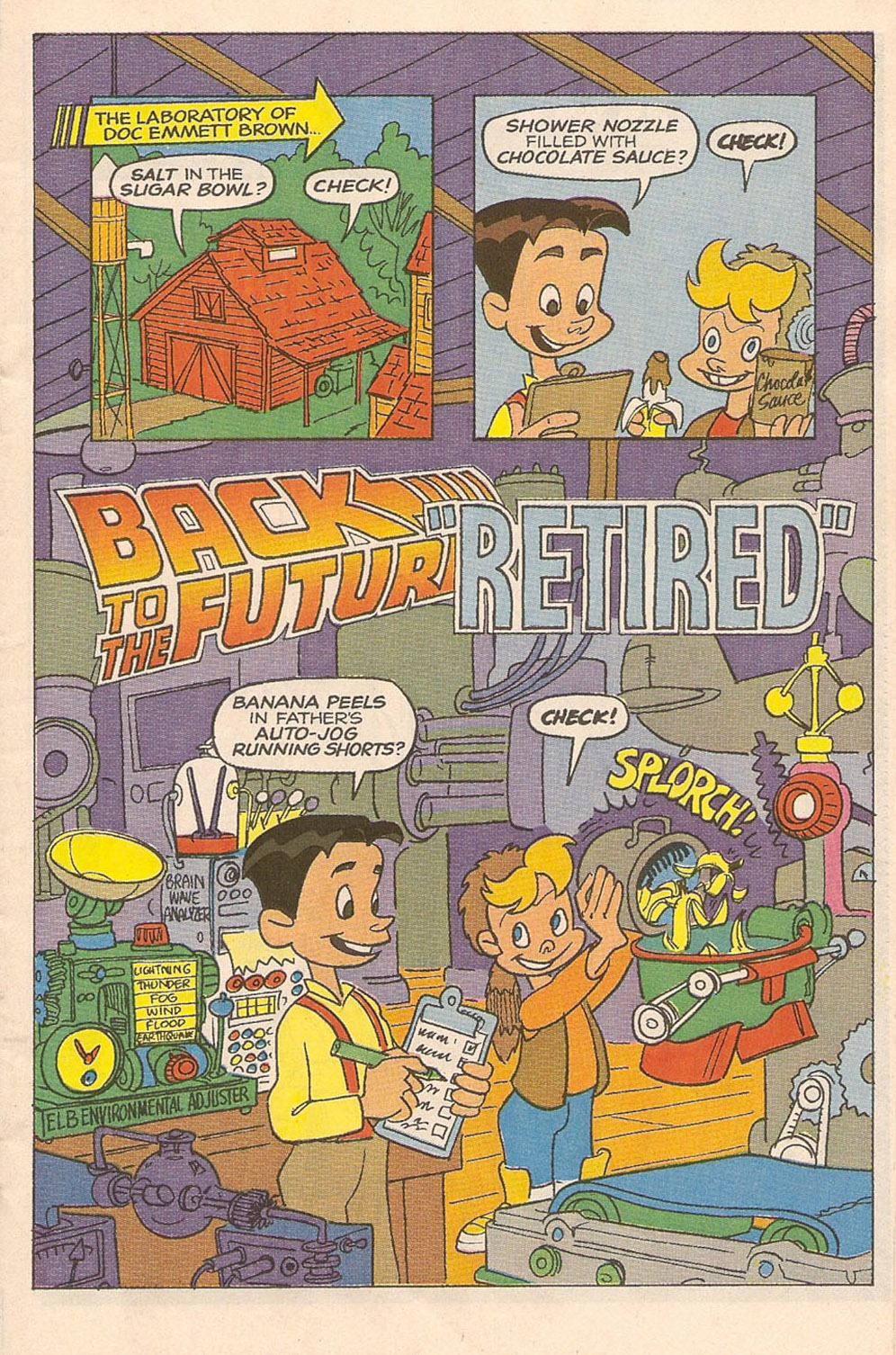 Read online Back to the Future (1991) comic -  Issue #4 - 3