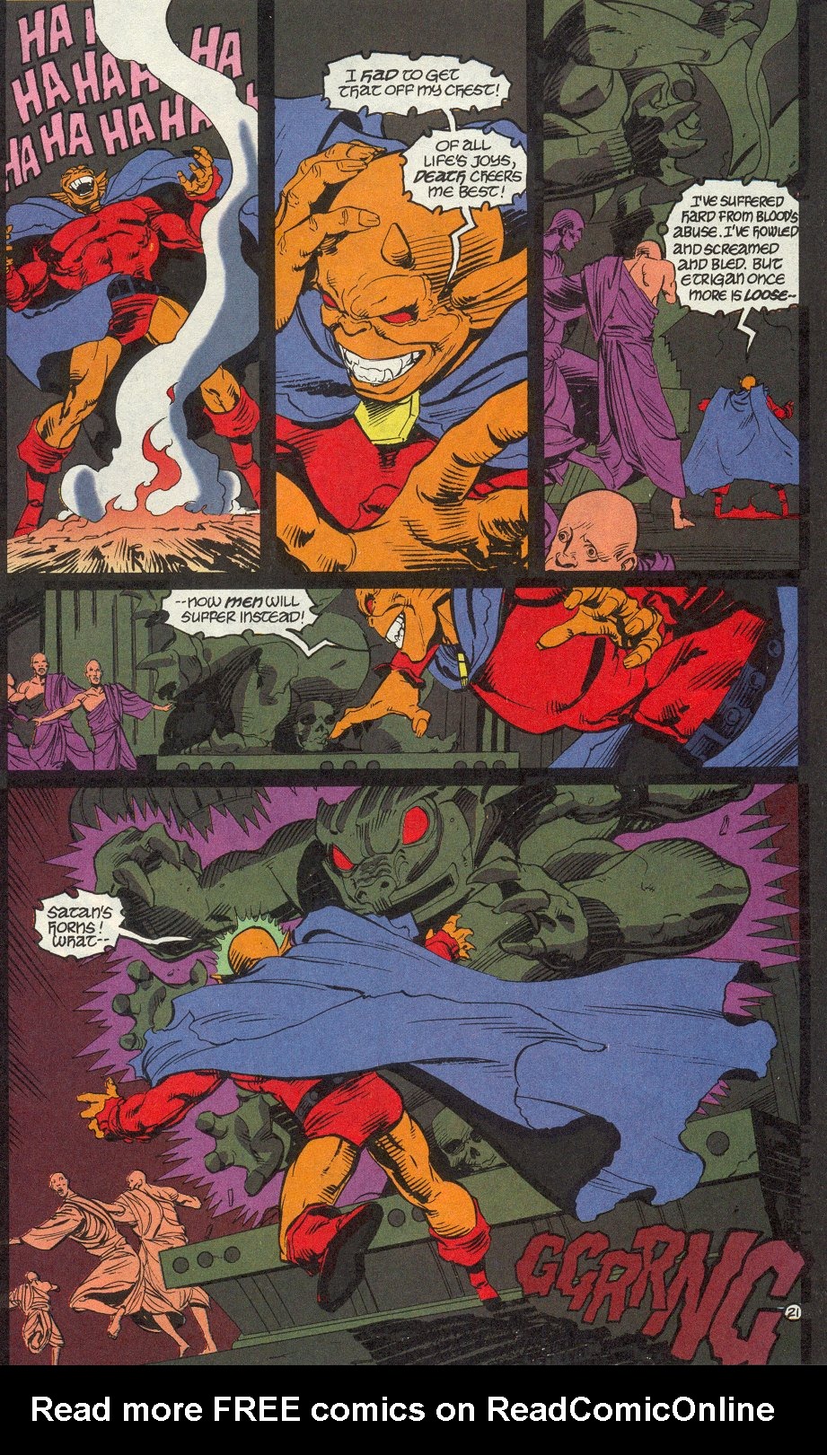 Read online The Demon (1990) comic -  Issue #10 - 21