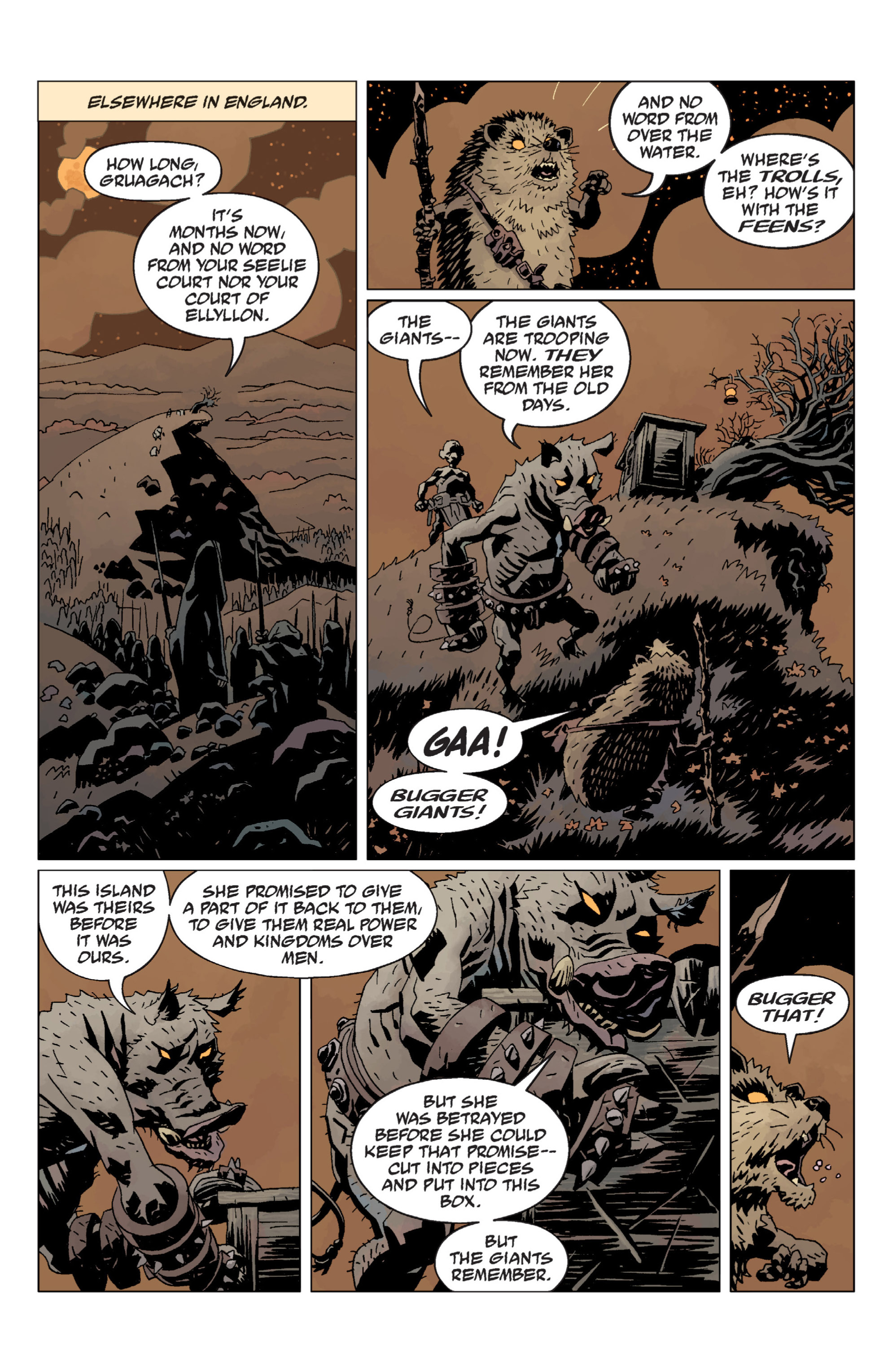 Read online Hellboy comic -  Issue #9 - 25