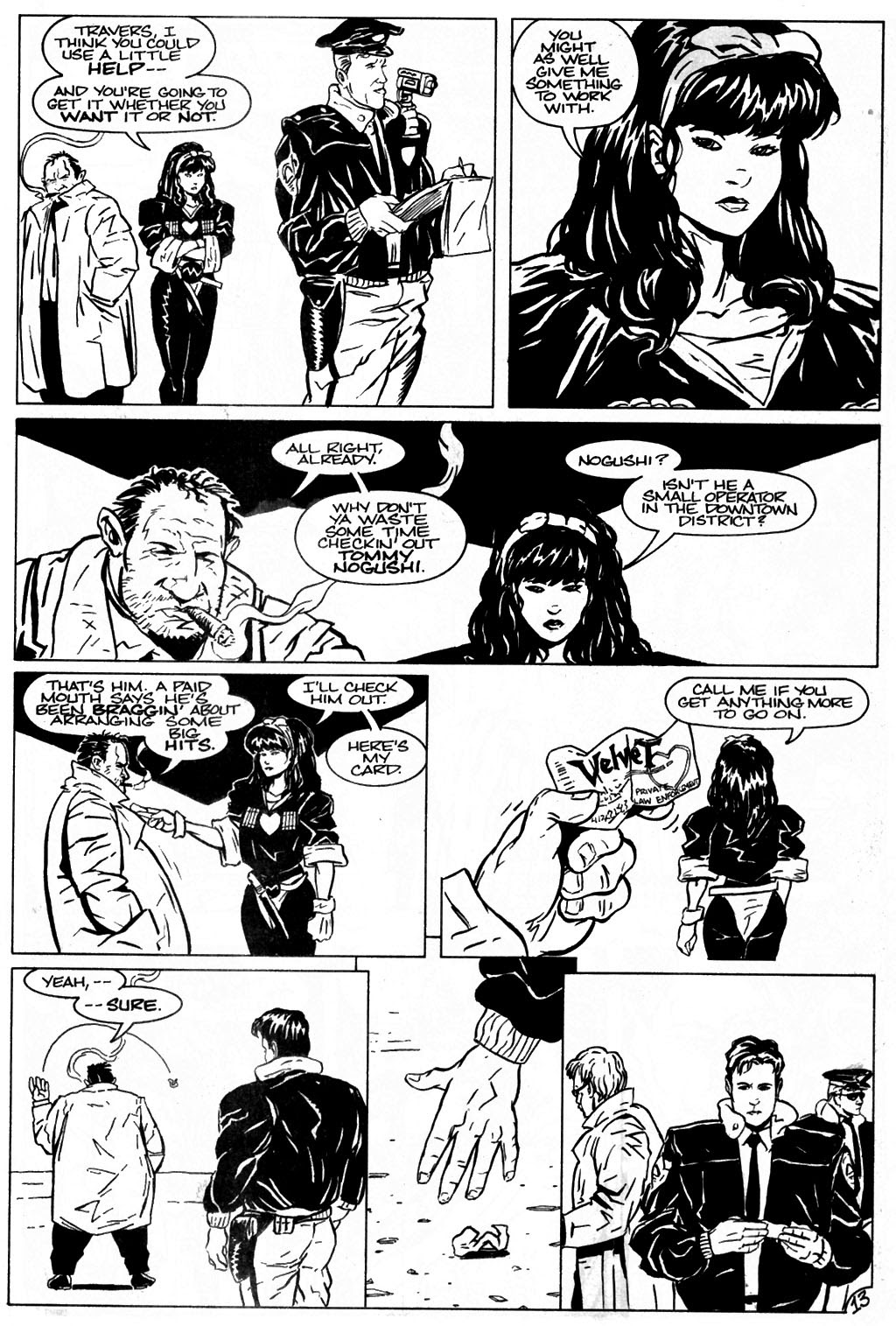 Read online Velvet (1993) comic -  Issue #1 - 15