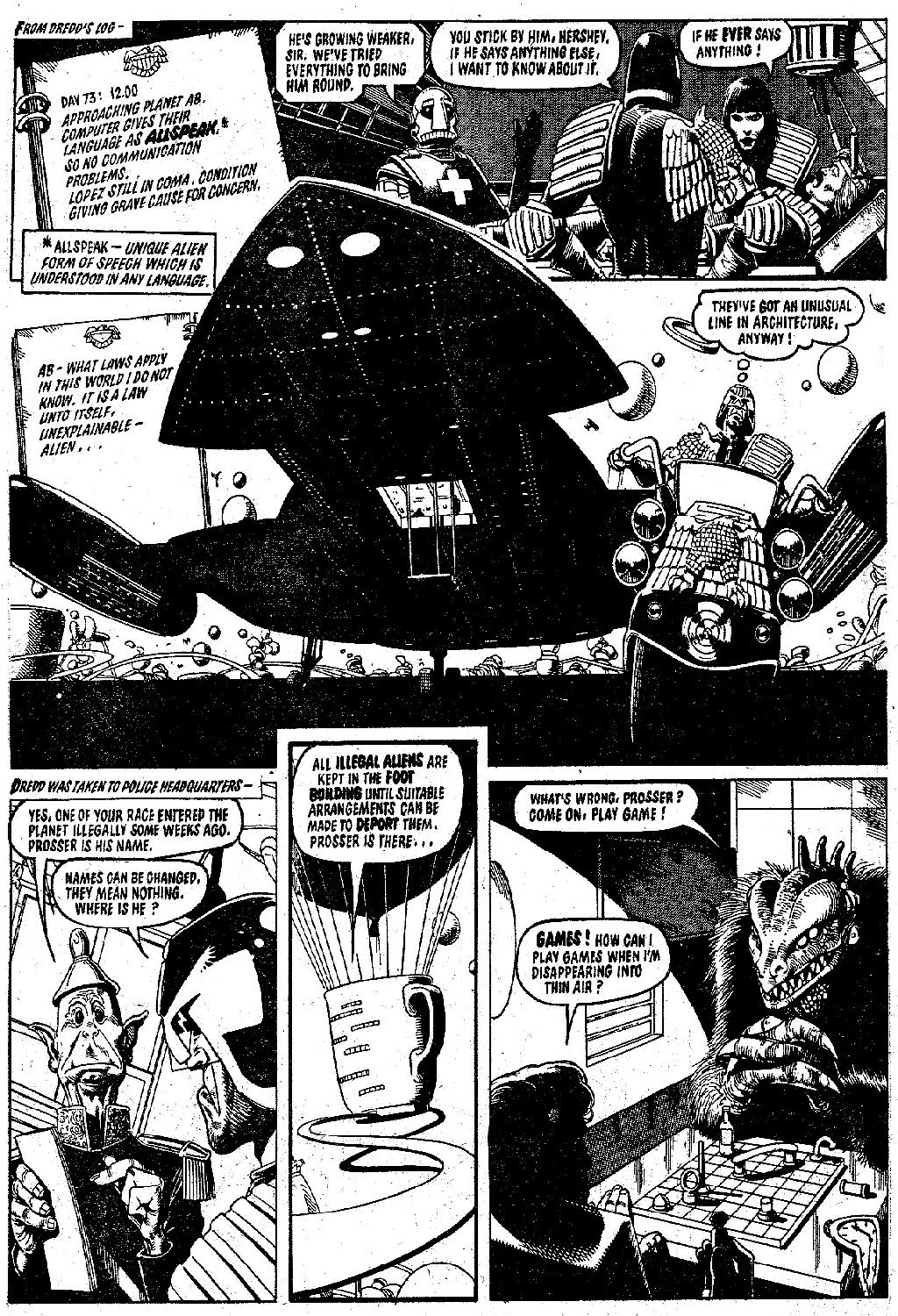 Read online Judge Dredd Epics comic -  Issue # TPB The Judge Child Quest - 88