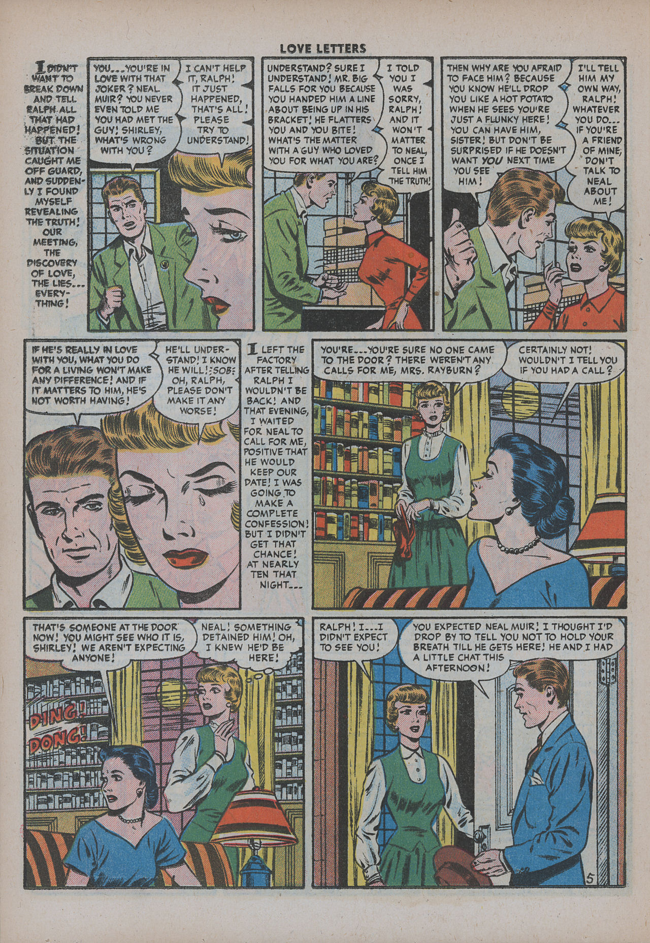 Read online Love Letters comic -  Issue #51 - 22