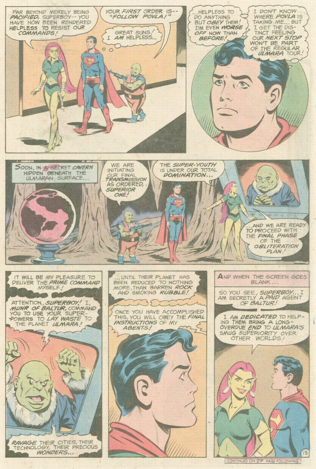 The New Adventures of Superboy 20 Page 13