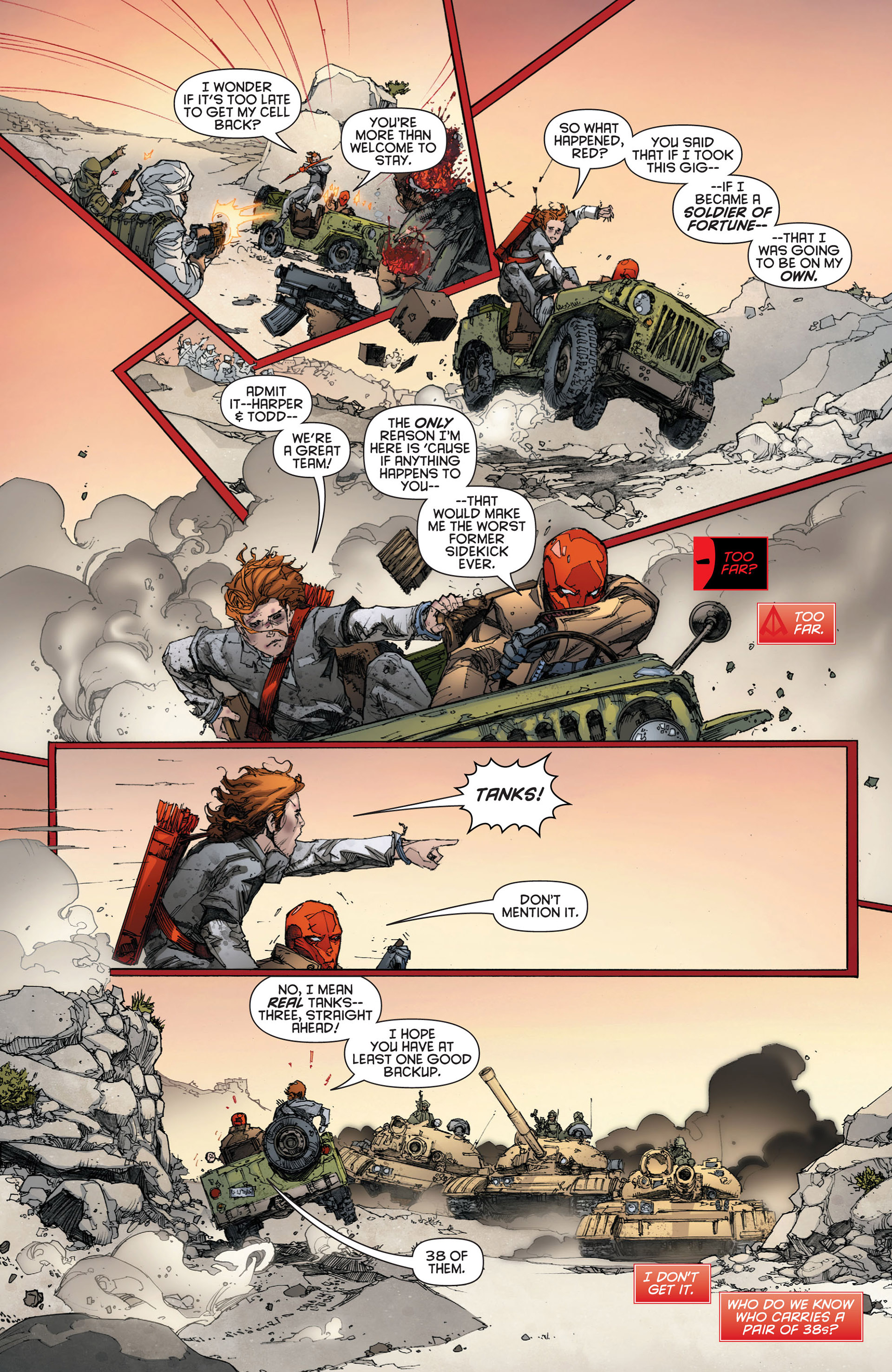 Read online Red Hood And The Outlaws (2011) comic -  Issue #1 - 7