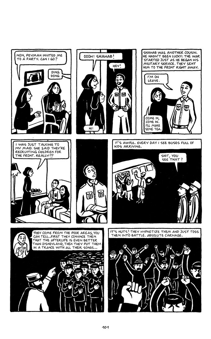 Read online Persepolis comic -  Issue # TPB 1 - 104