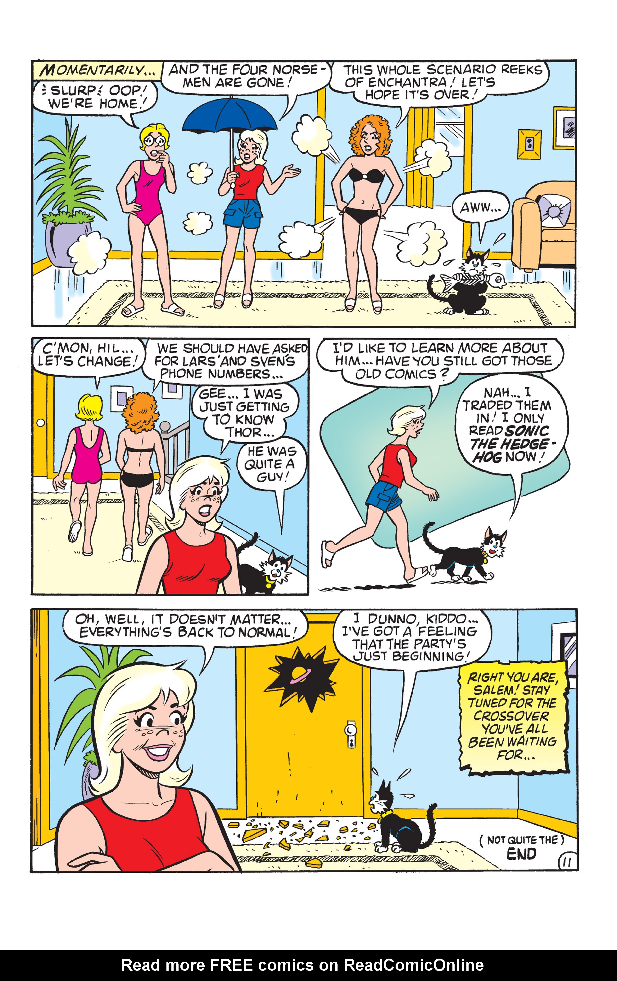 Read online Sabrina the Teenage Witch (1997) comic -  Issue #28 - 12