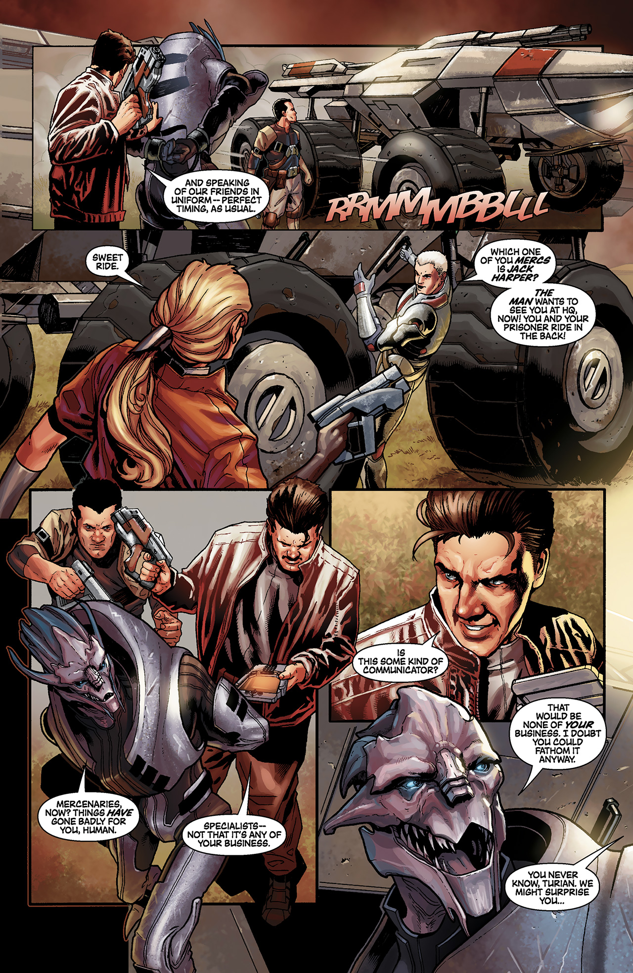 Read online Mass Effect: Evolution comic -  Issue #1 - 8