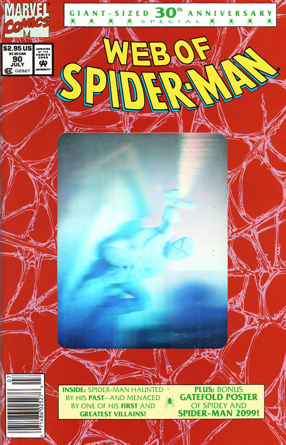 Read online Web of Spider-Man (1985) comic -  Issue #90 - 1
