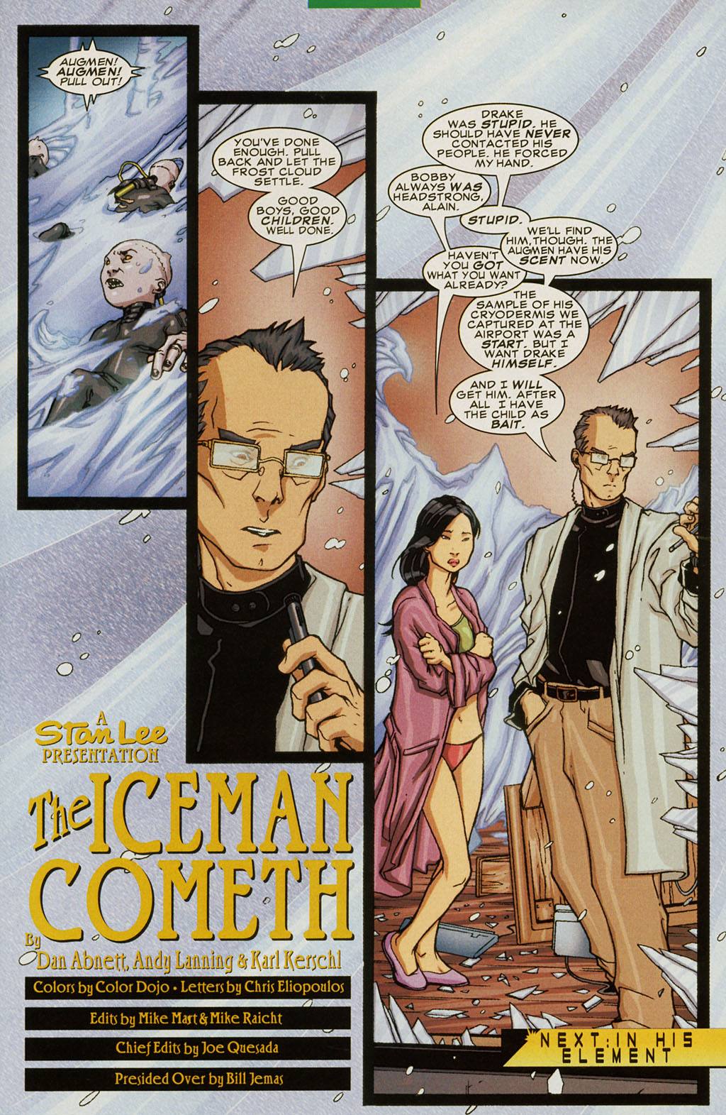 Read online Iceman (2001) comic -  Issue #1 - 23