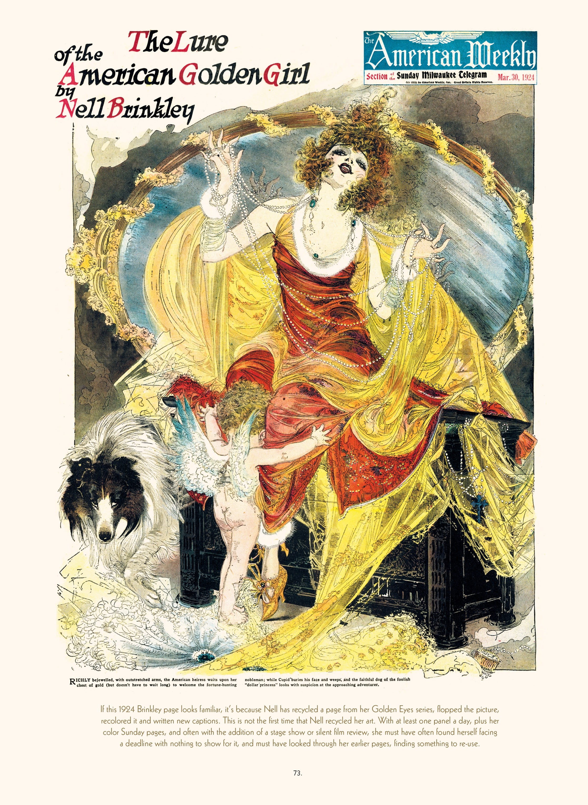Read online The Brinkley Girls: The Best of Nell Brinkley's Cartoons comic -  Issue # TPB - 73