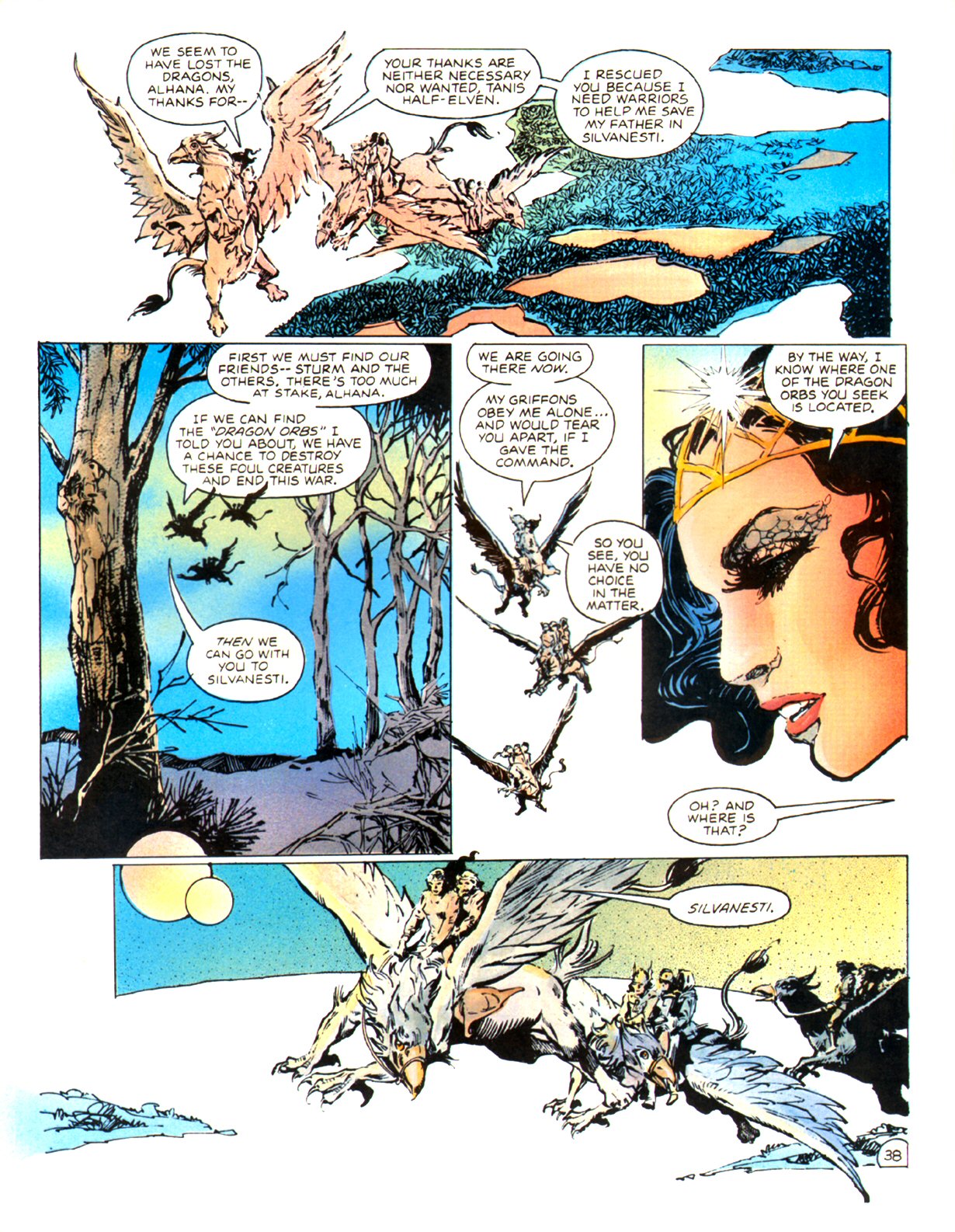 Read online Dragonlance Saga comic -  Issue #3 - 41
