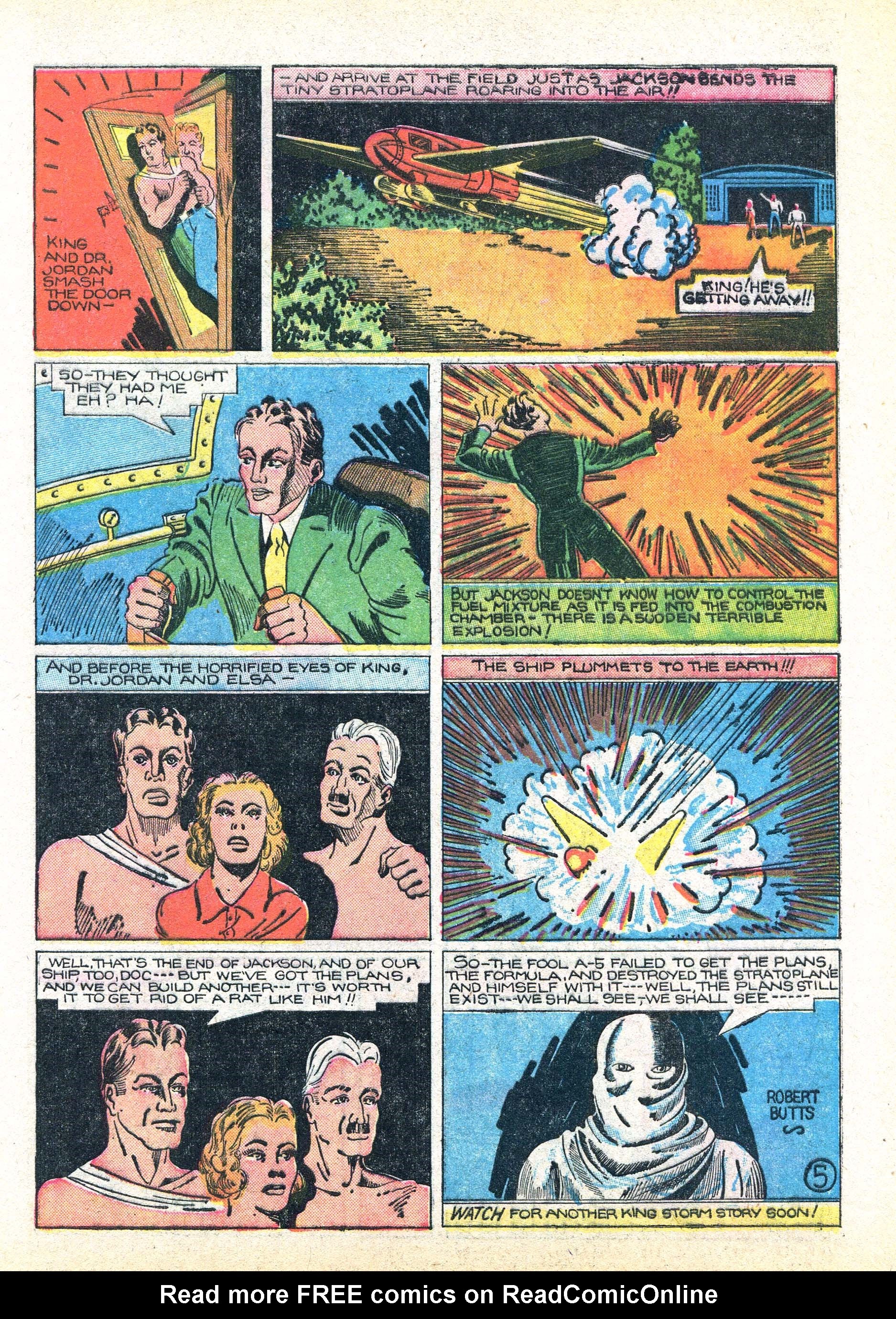 Read online Amazing Mystery Funnies comic -  Issue #18 - 56