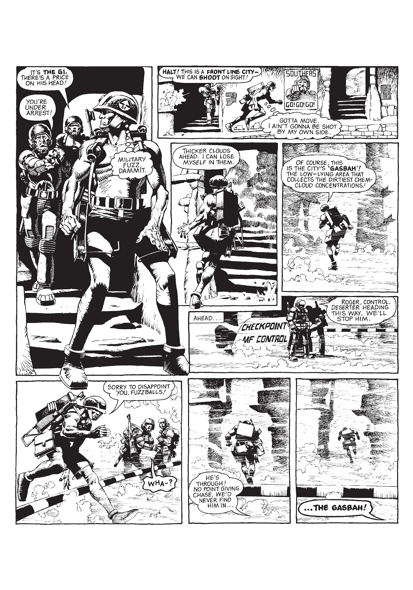 Read online Rogue Trooper: Tales of Nu-Earth comic -  Issue # TPB 2 - 127