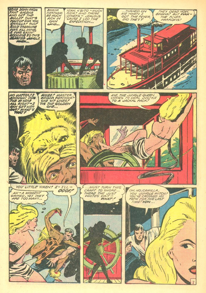 Read online Jungle Comics comic -  Issue #104 - 48