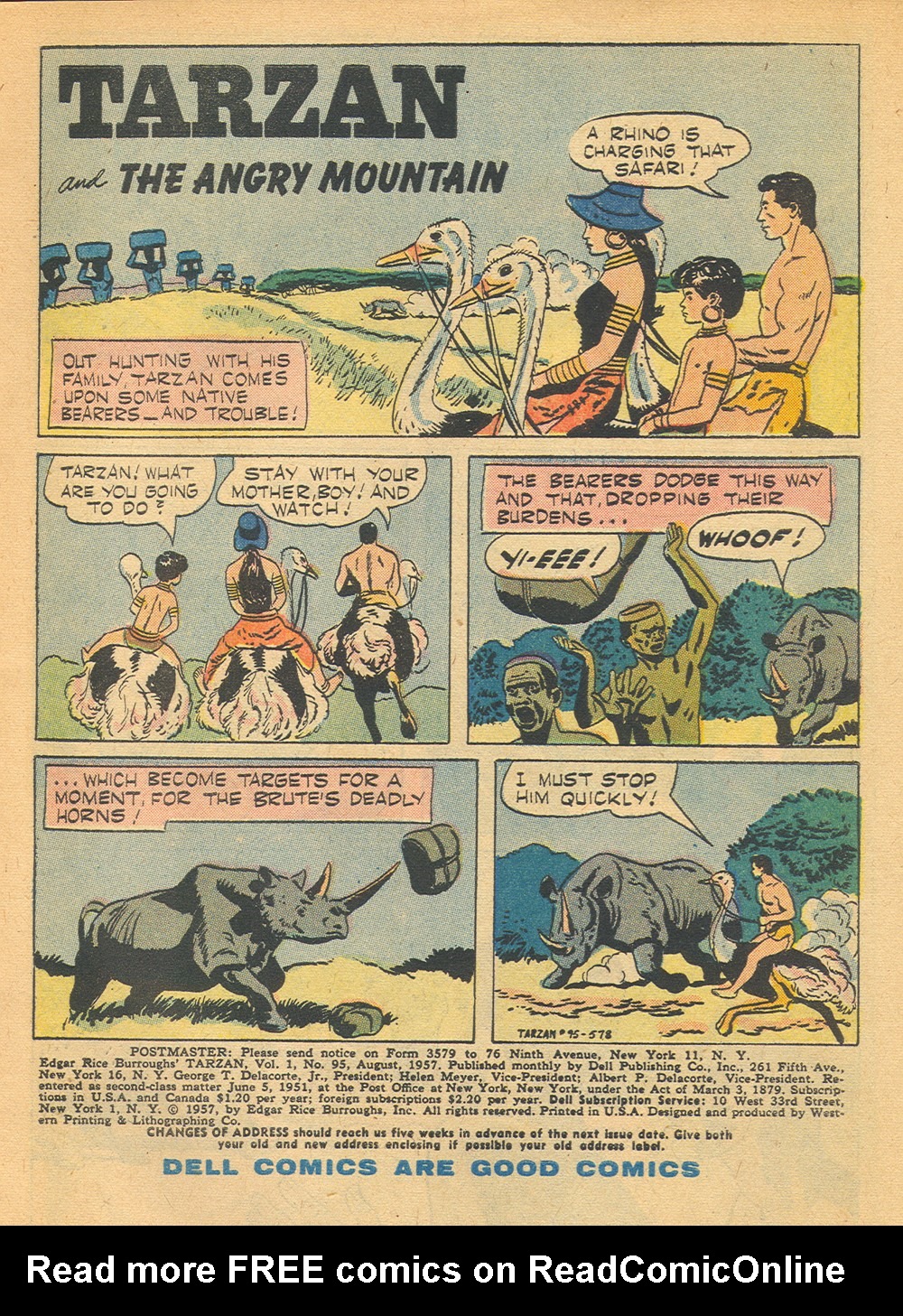 Read online Tarzan (1948) comic -  Issue #95 - 3