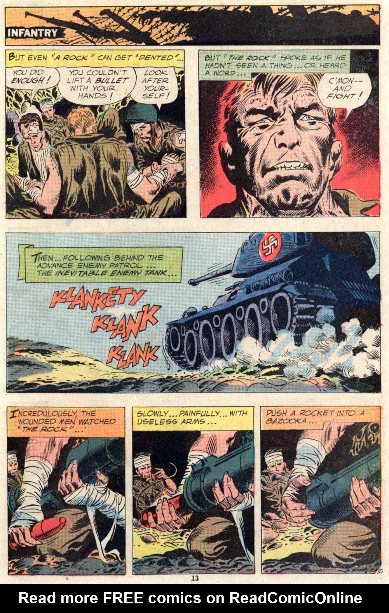 Read online Our Army at War (1952) comic -  Issue #242 - 14