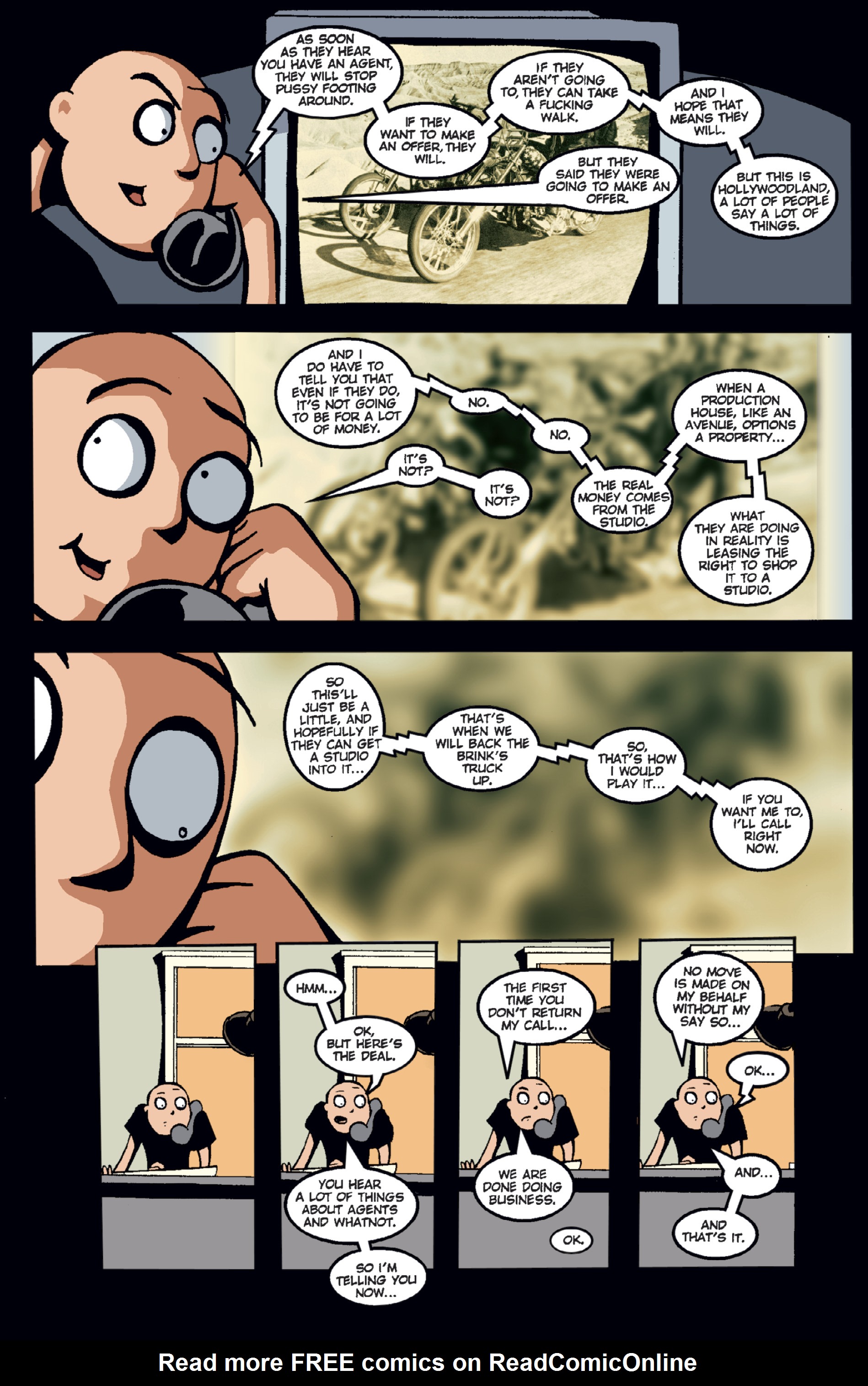 Read online Fortune & Glory: A True Hollywood Comic Book Story comic -  Issue # TPB - 32