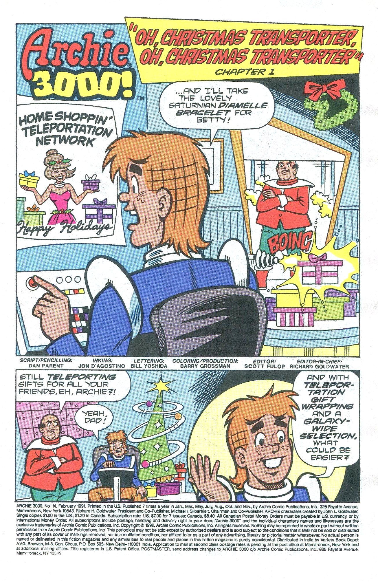 Read online Archie 3000! (1989) comic -  Issue #14 - 3